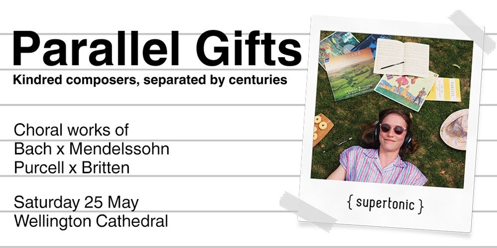 Banner image for Parallel Gifts - Kindred composers, separated by centuries