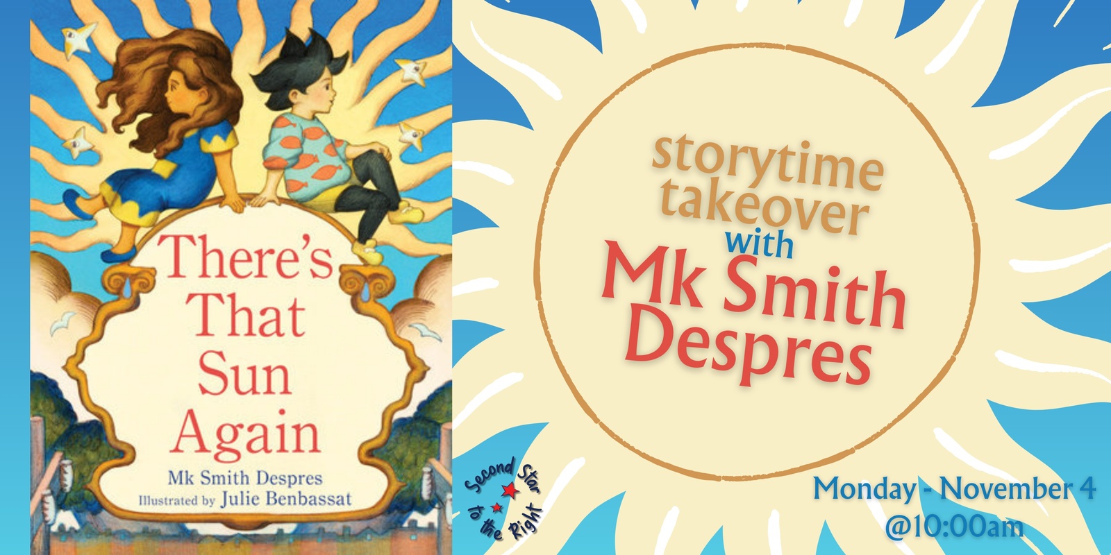 Banner image for Storytime Takeover with Mk Smith Despres