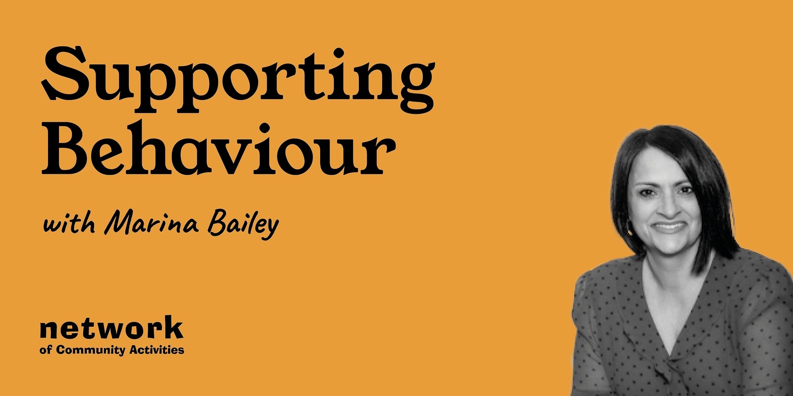 Banner image for Supporting Behaviour