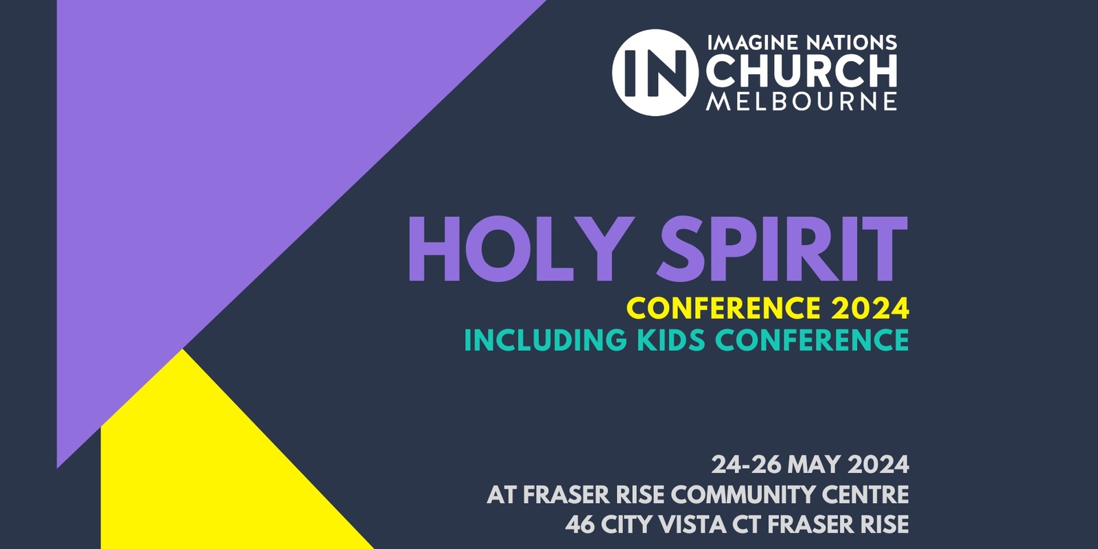Banner image for Holy Spirit Conference 2024