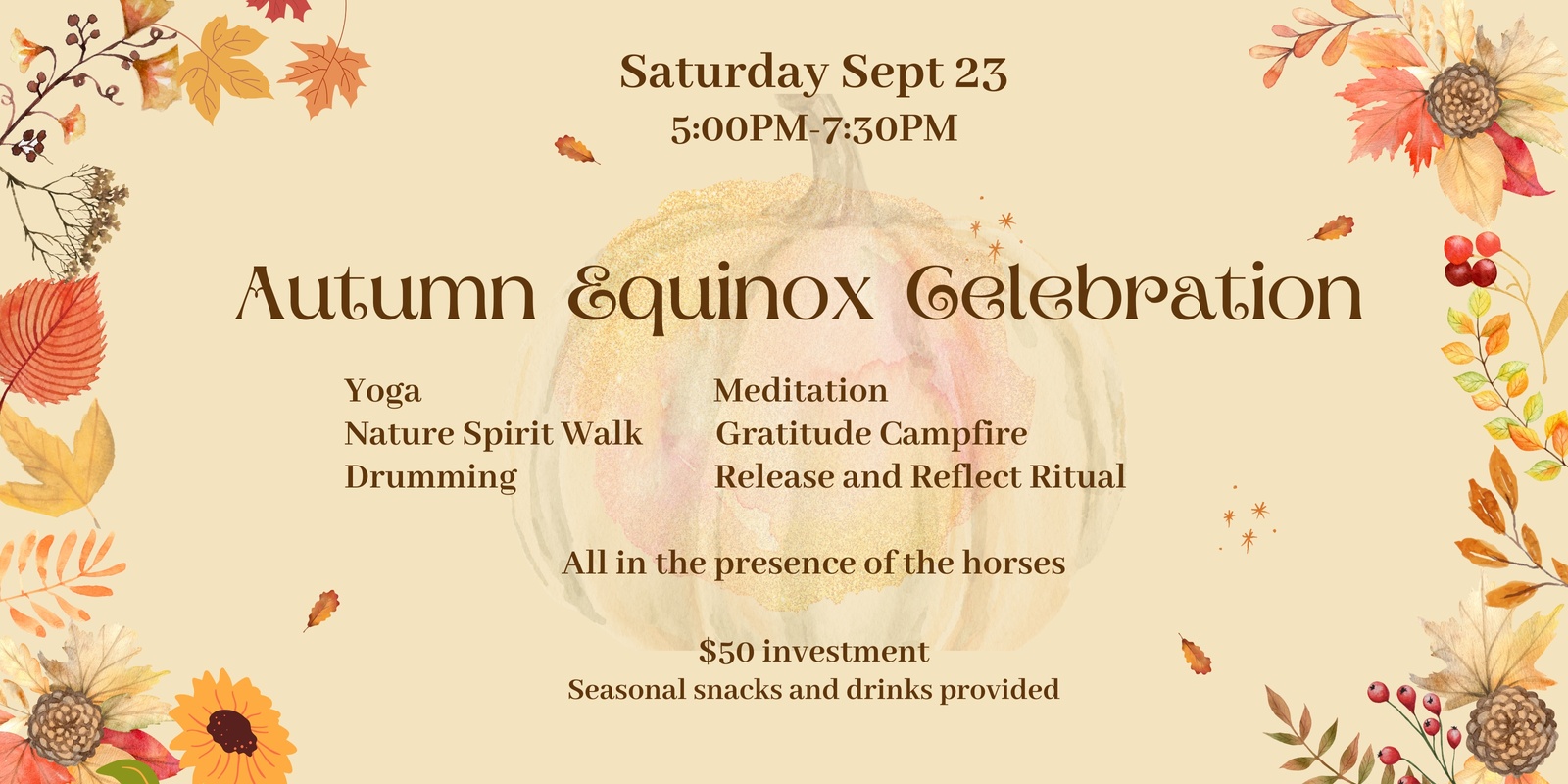 Banner image for Autumn Equinox Celebration