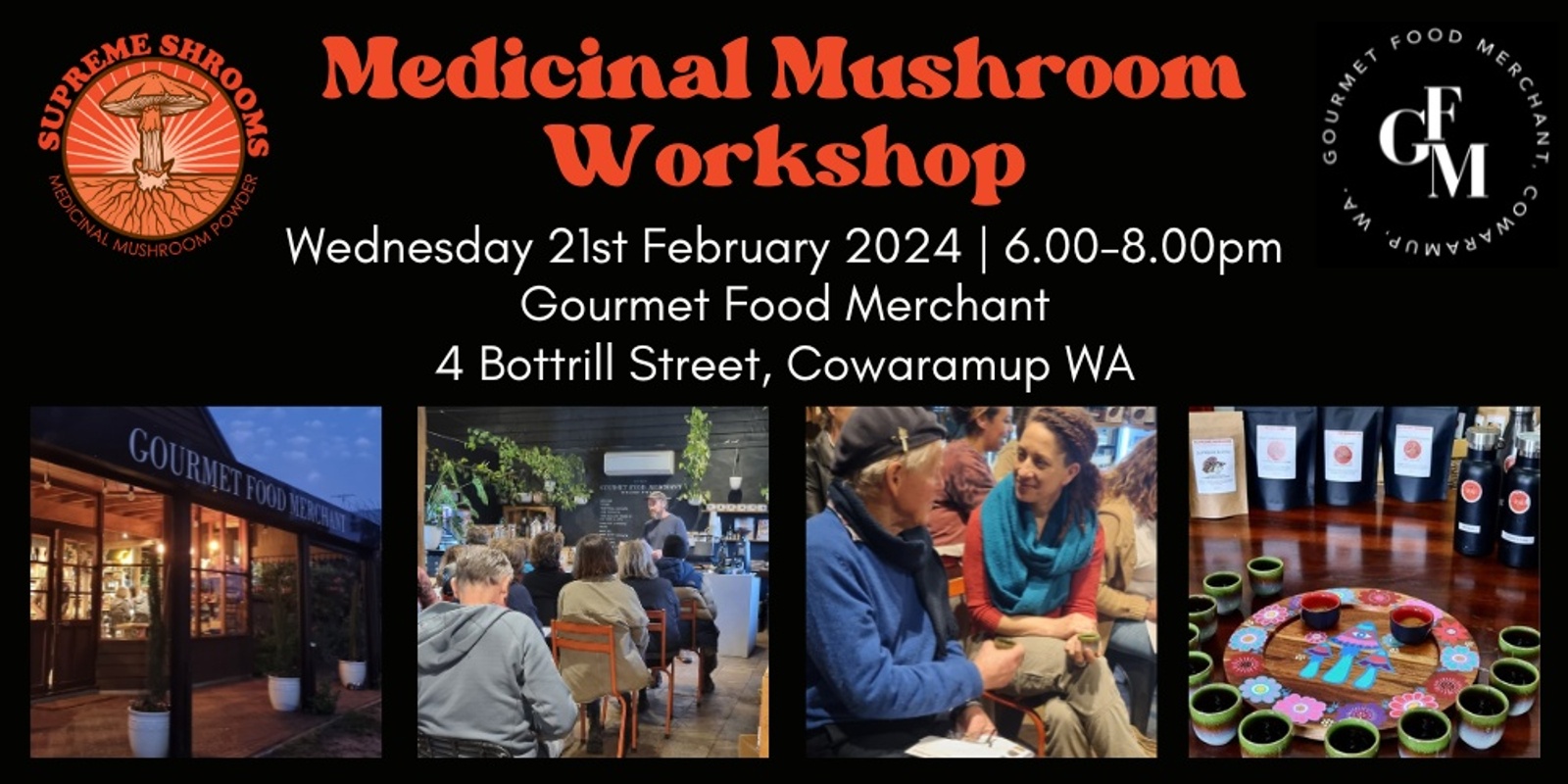 Banner image for Medicinal Mushrooms Workshop Cowaramup
