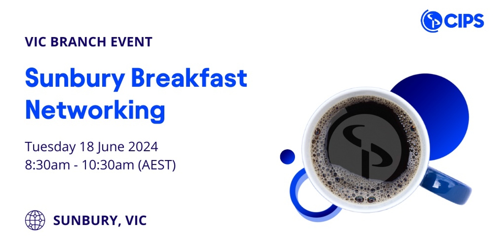 Banner image for VIC Branch - Sunbury Breakfast Networking