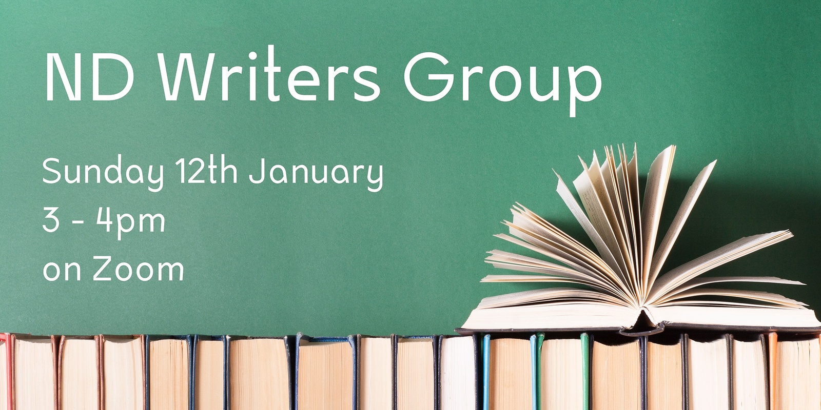 Banner image for ND Writers Group Meeting