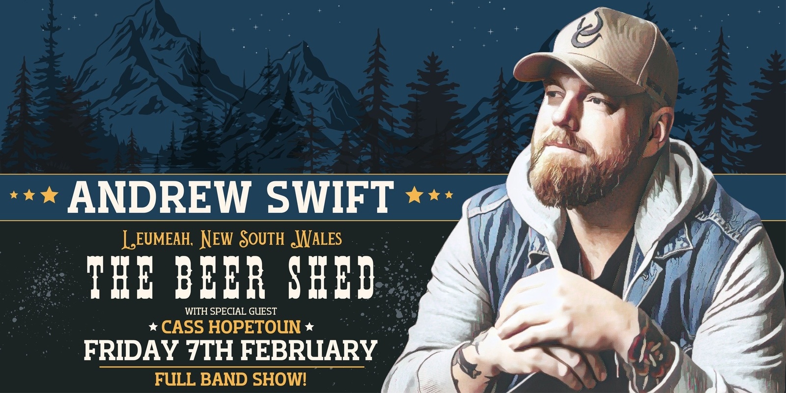 Banner image for Andrew Swift Live at The Beer Shed