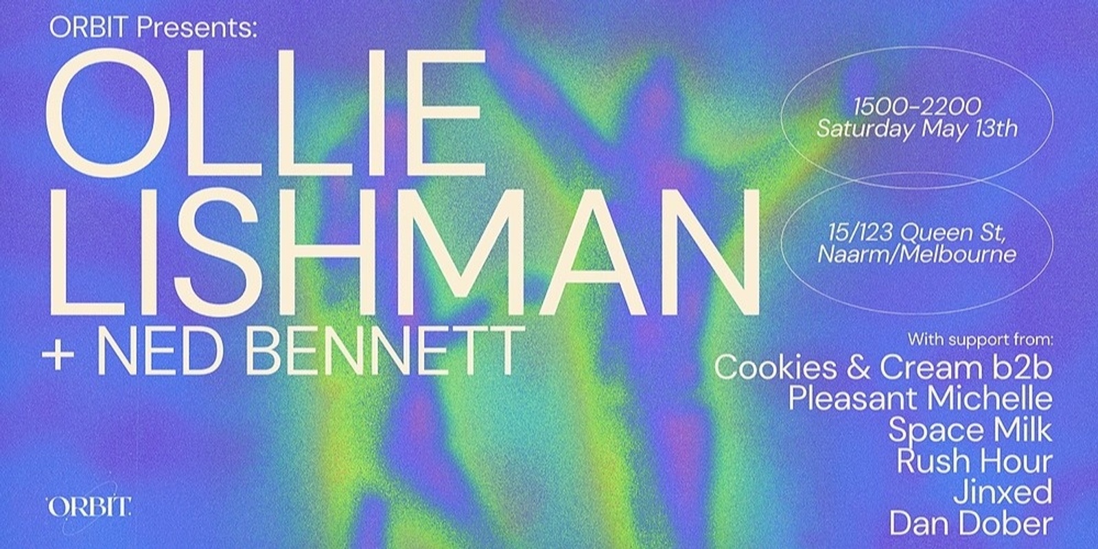 Banner image for ORBIT presents: Ollie Lishman Day Party