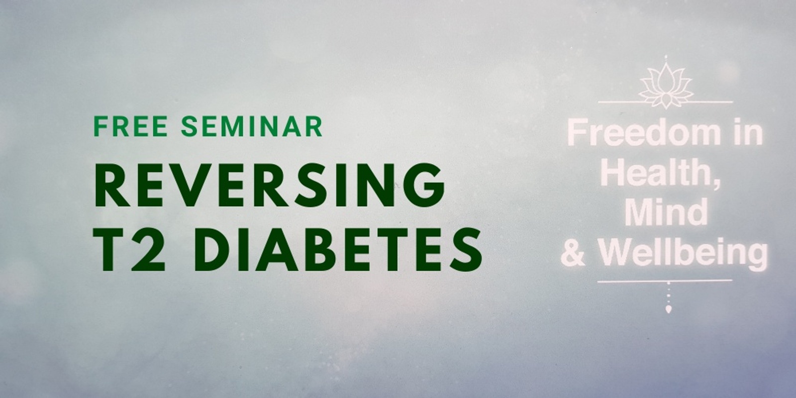 Banner image for Reversing T2 Diabetes and Q+A