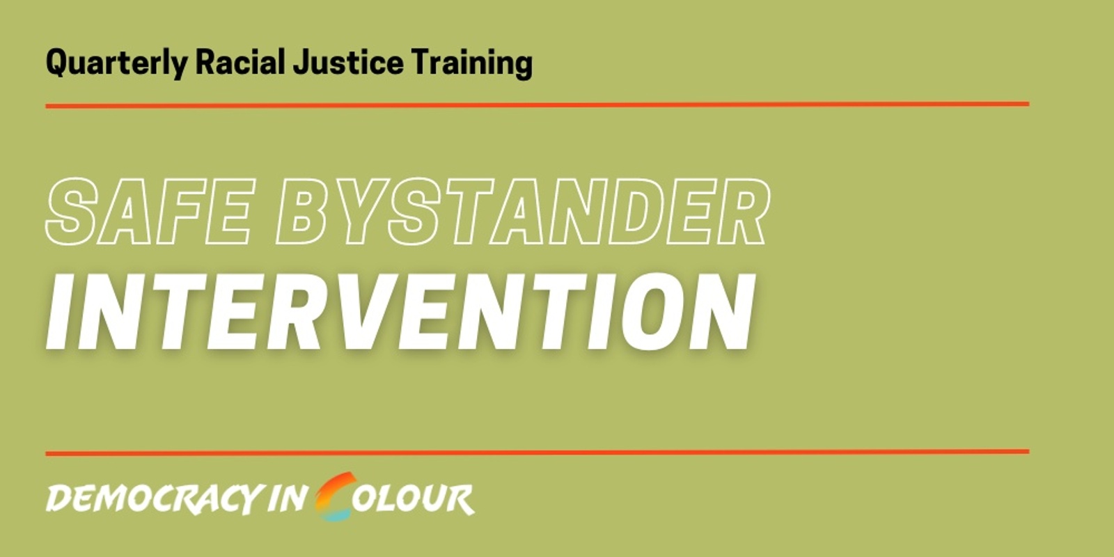Banner image for Safe Bystander Intervention