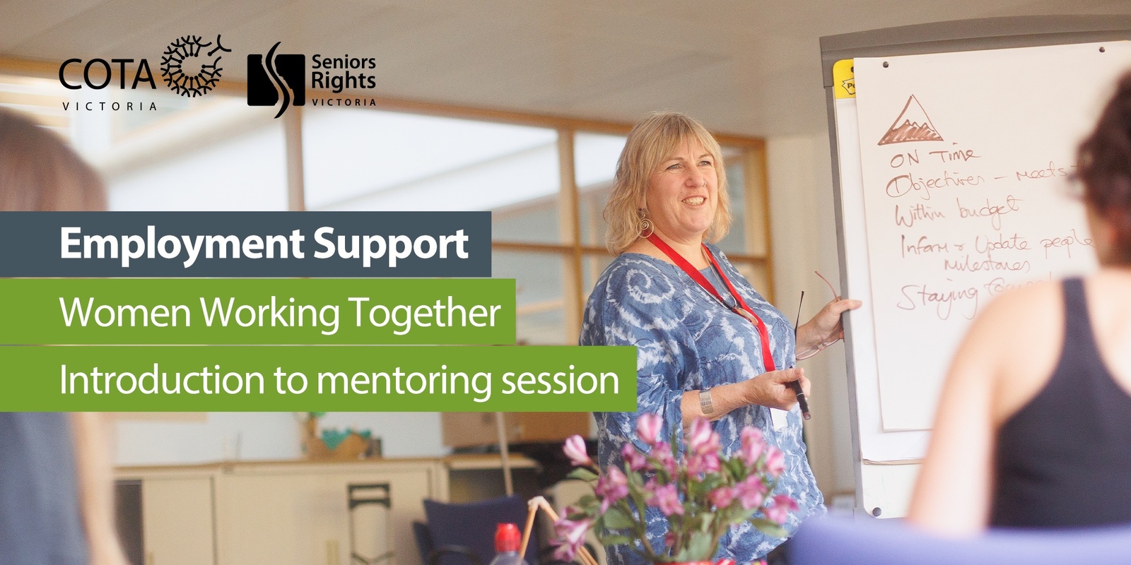 Banner image for Women Working Together: Introduction to mentoring