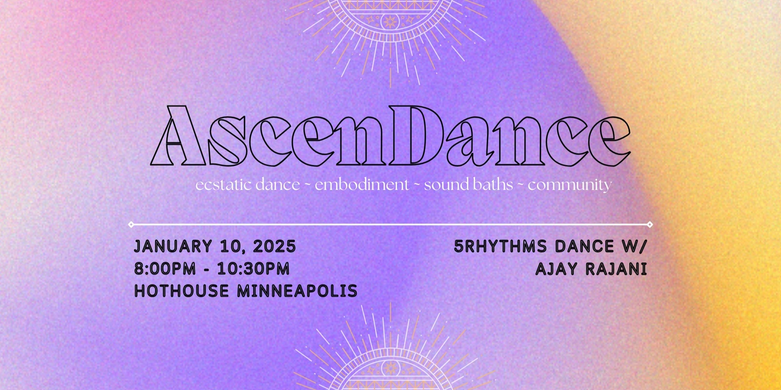 Banner image for AscenDance 09 with Ajay Rajani