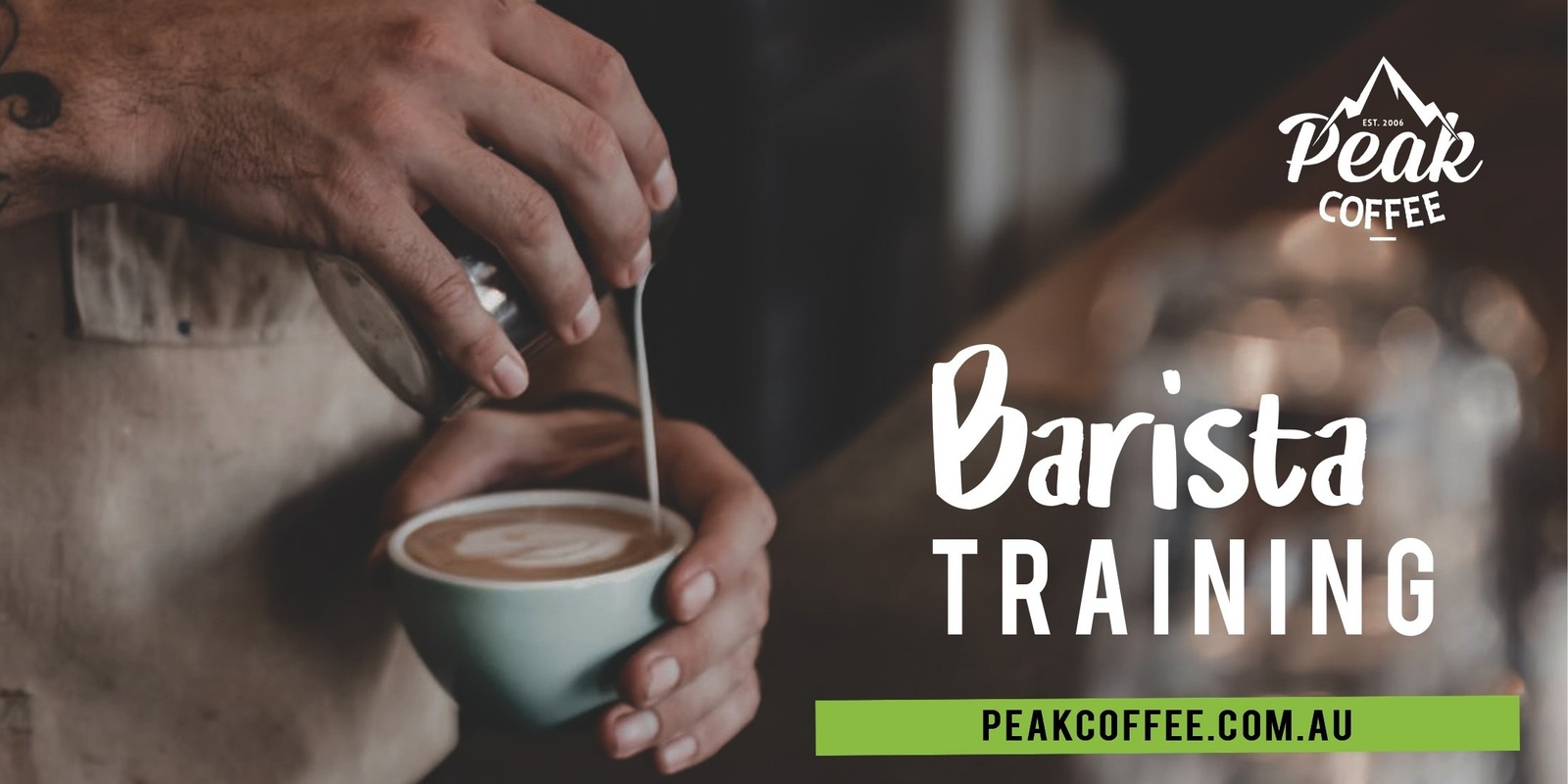 Banner image for Peak Coffee Barista Training