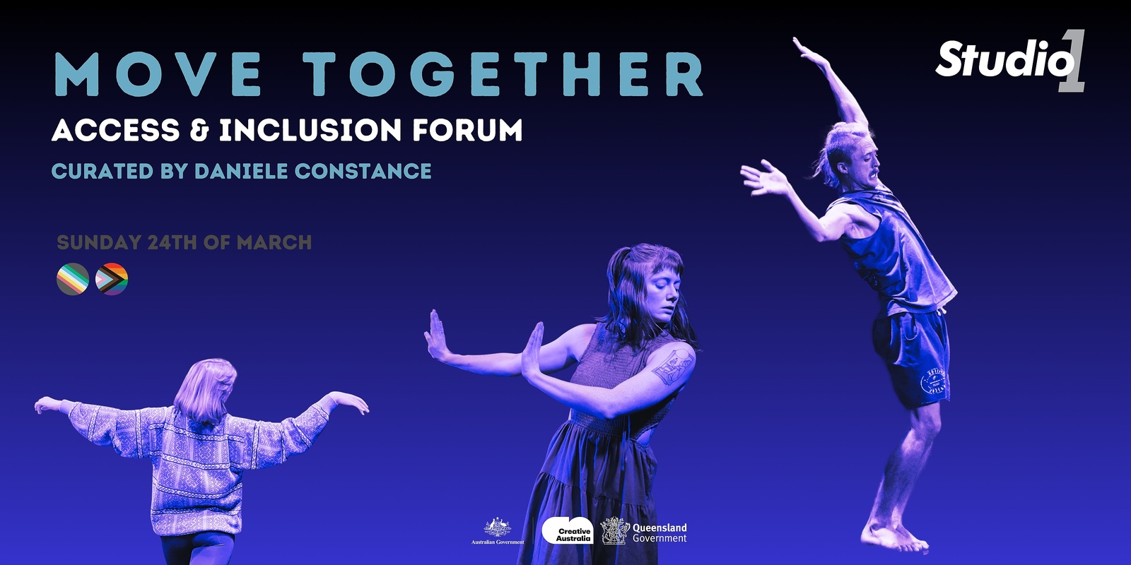 Banner image for MOVE TOGETHER | Access & Inclusion Forum, Studio1