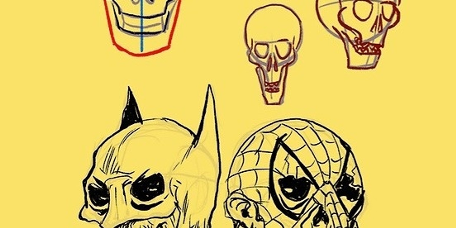 Banner image for Zombies + Skeletons: A Drawing Workshop