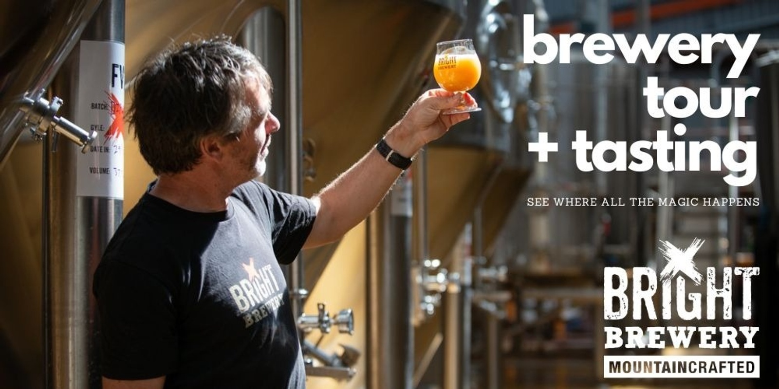 Banner image for Behind The Scenes Brewery Tour @ Bright Brewery