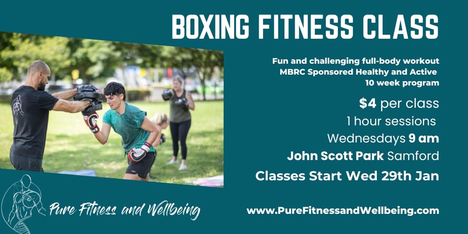 Banner image for Boxing Fitness Class - 10 Week MBRC Healthy and Active Program Jan 2025