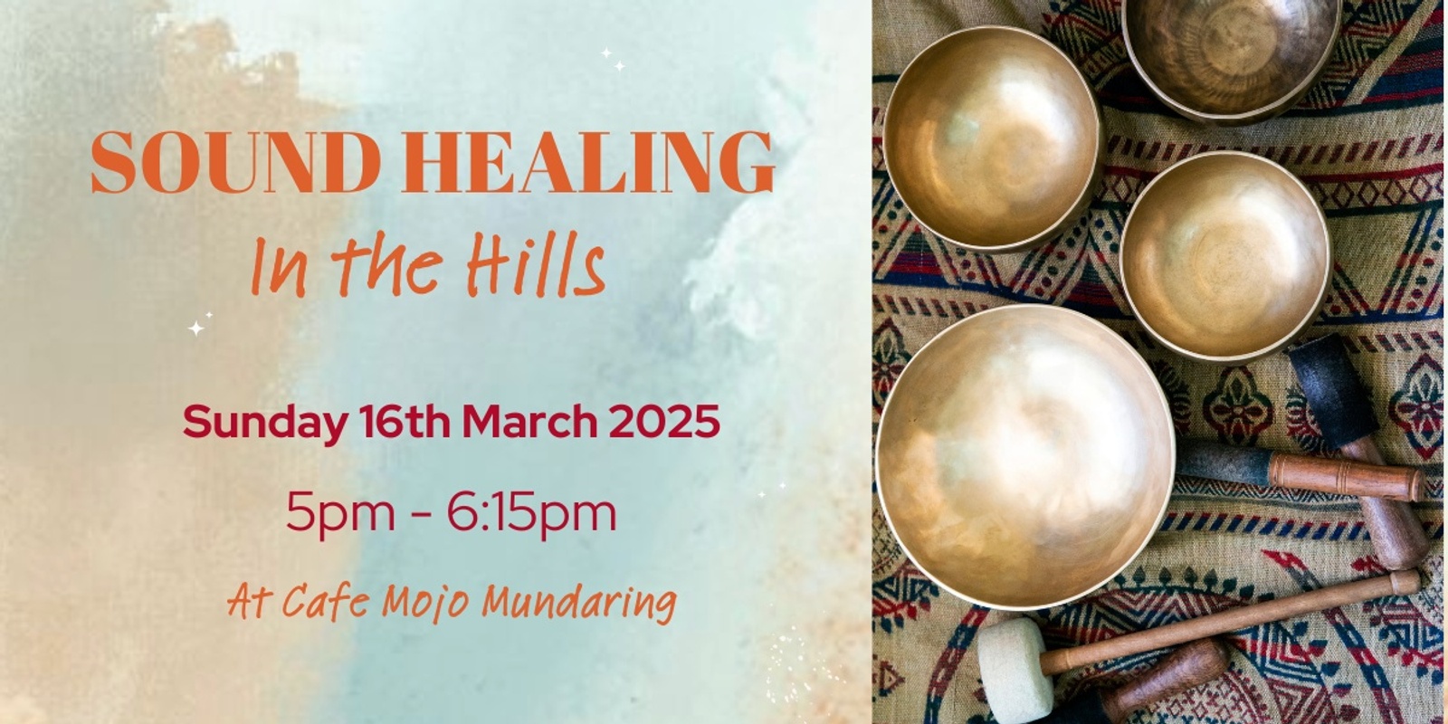 Banner image for Sound Healing in The Hills