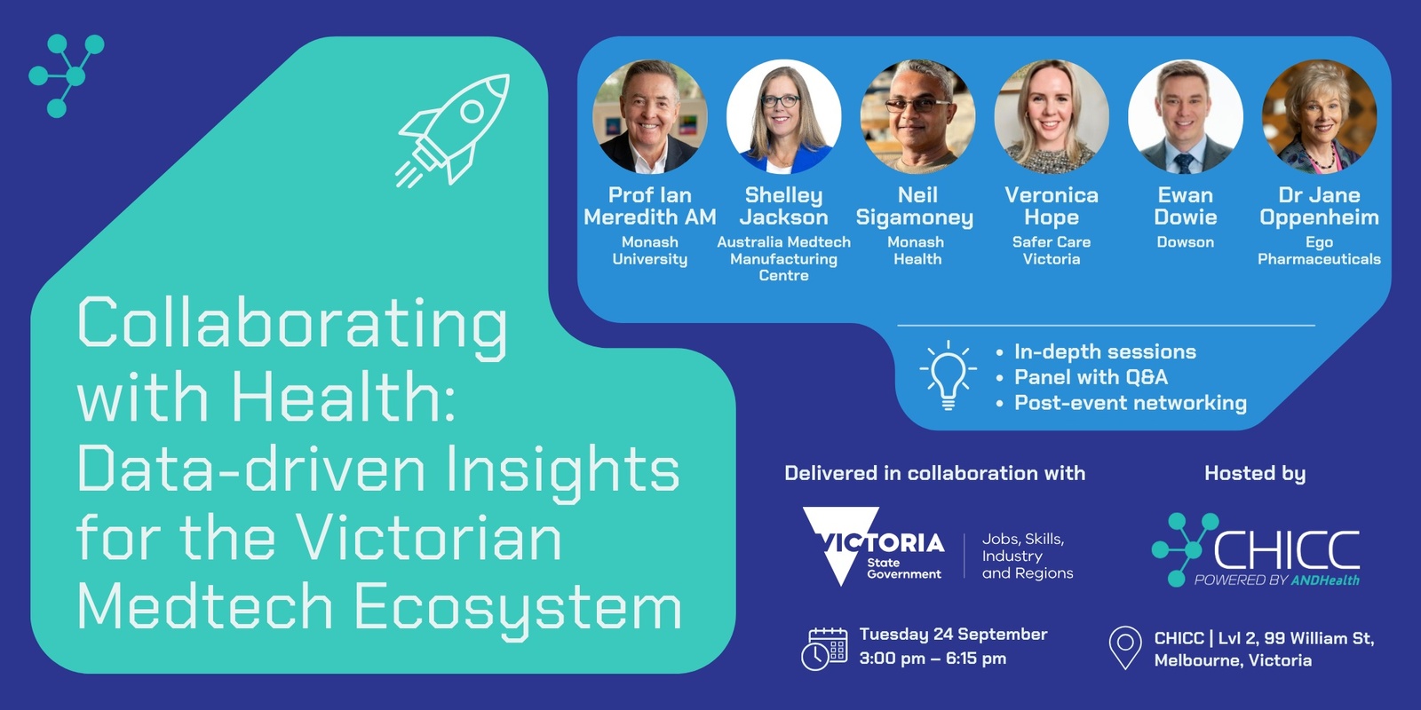 Banner image for Collaborating with Health: Data-driven Insights for the Victorian Medtech Ecosystem