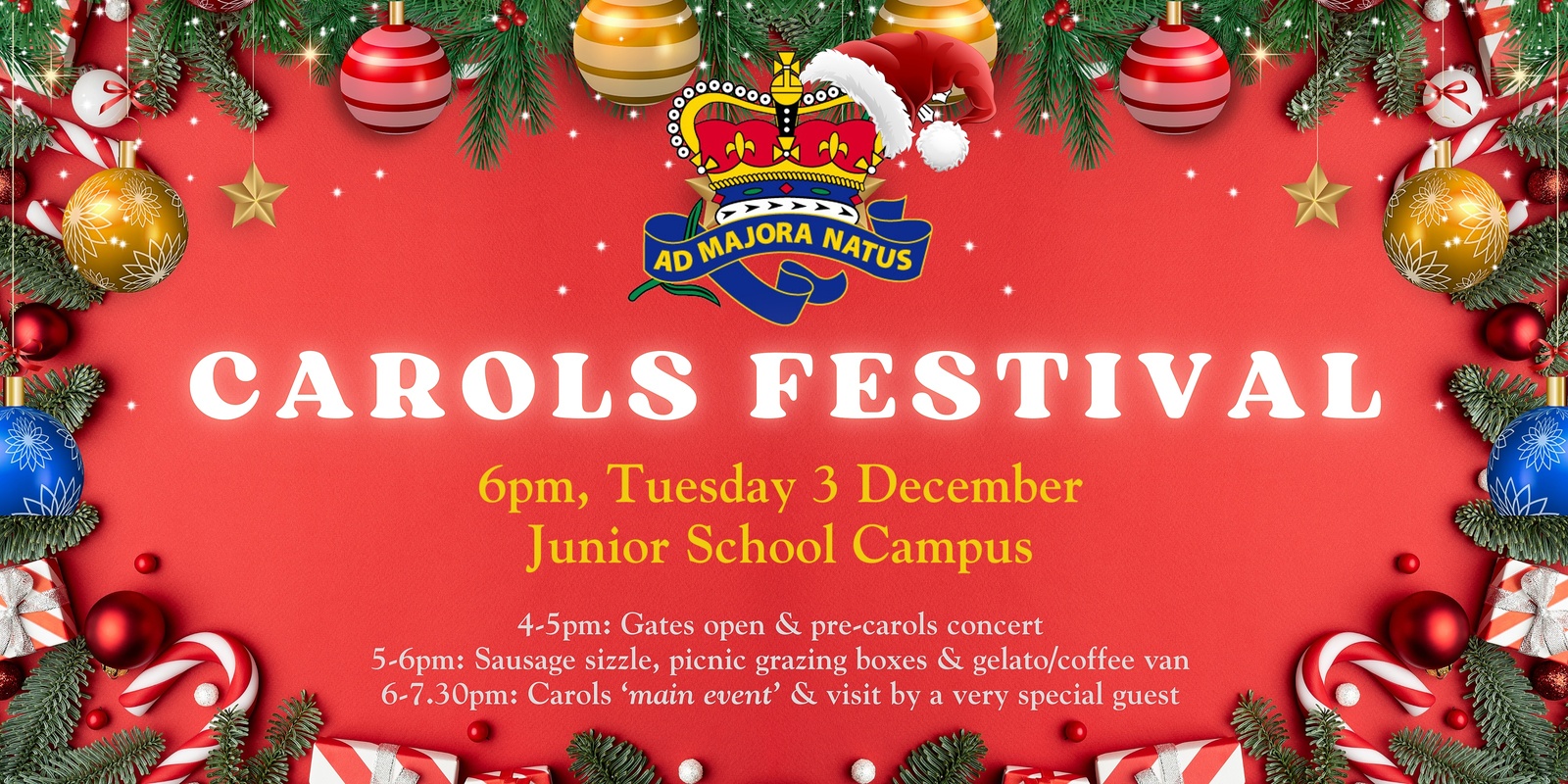 Banner image for St Aloysius' College Carols Festival 2024