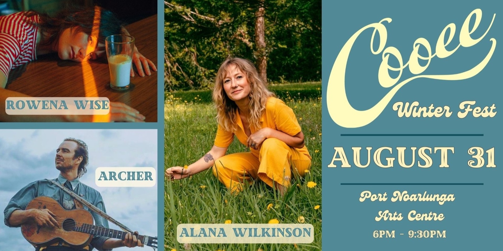 Banner image for Cooee Winter Fest - featuring Alana Wilkinson, Archer & Rowena Wise