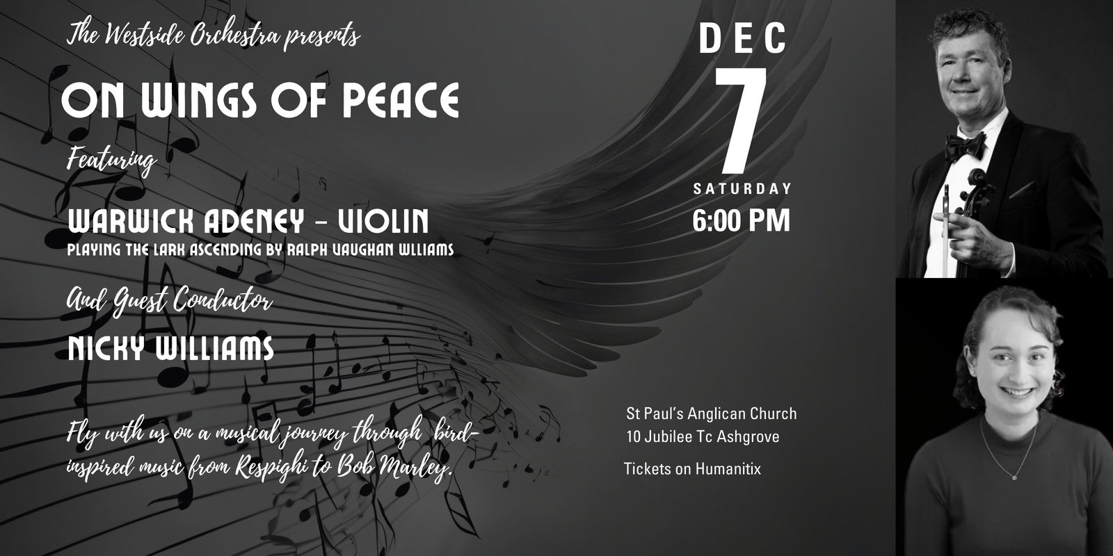 Banner image for On Wings of Peace