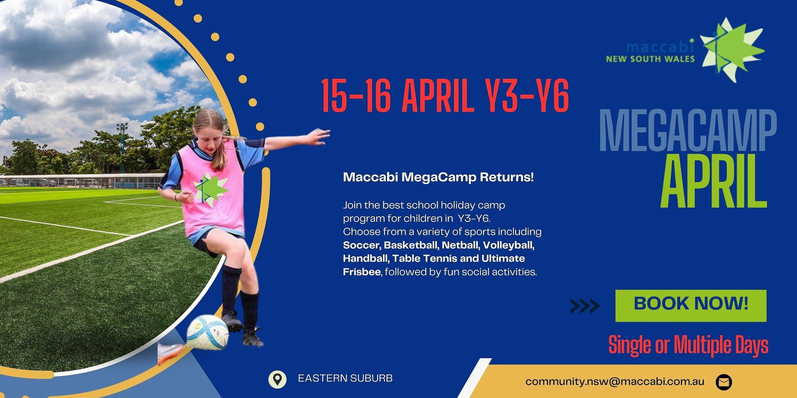 Banner image for Maccabi Mega Camp Years 3-6