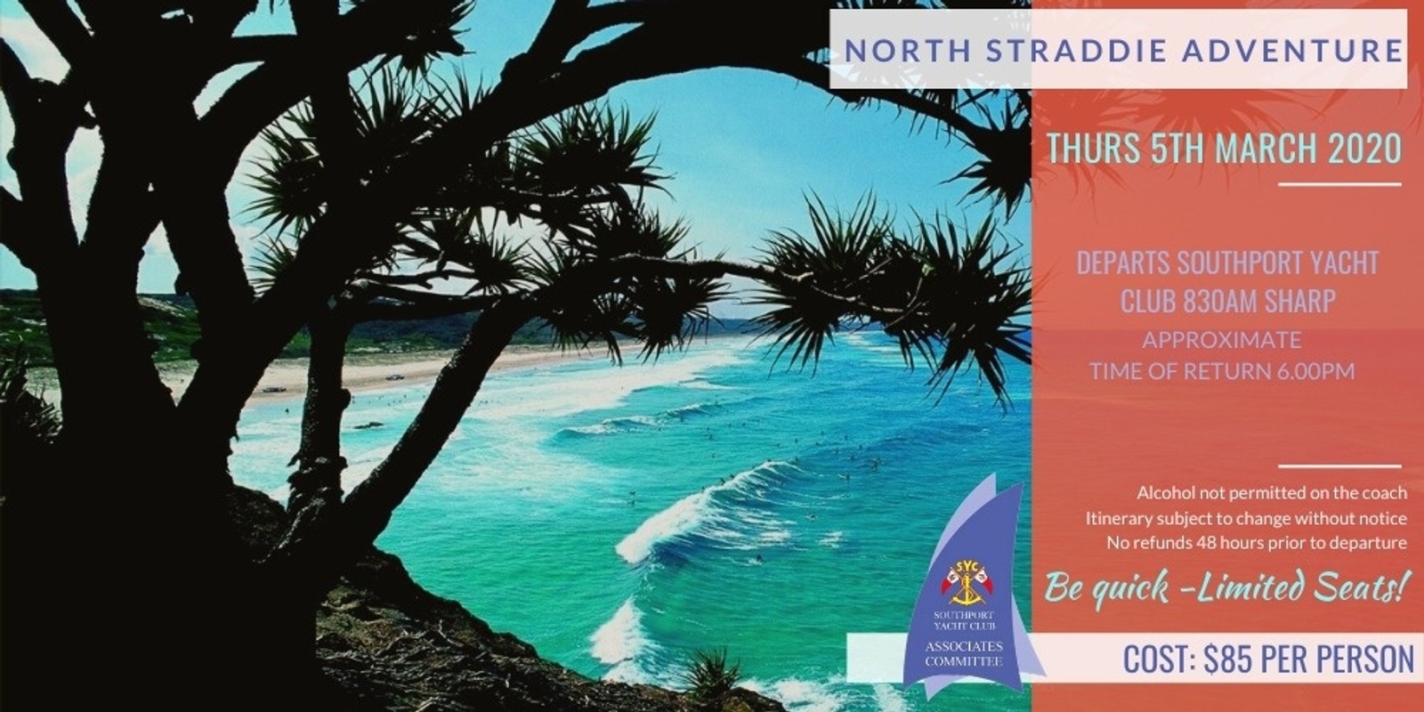 Banner image for Associates Nth Straddie Adventure