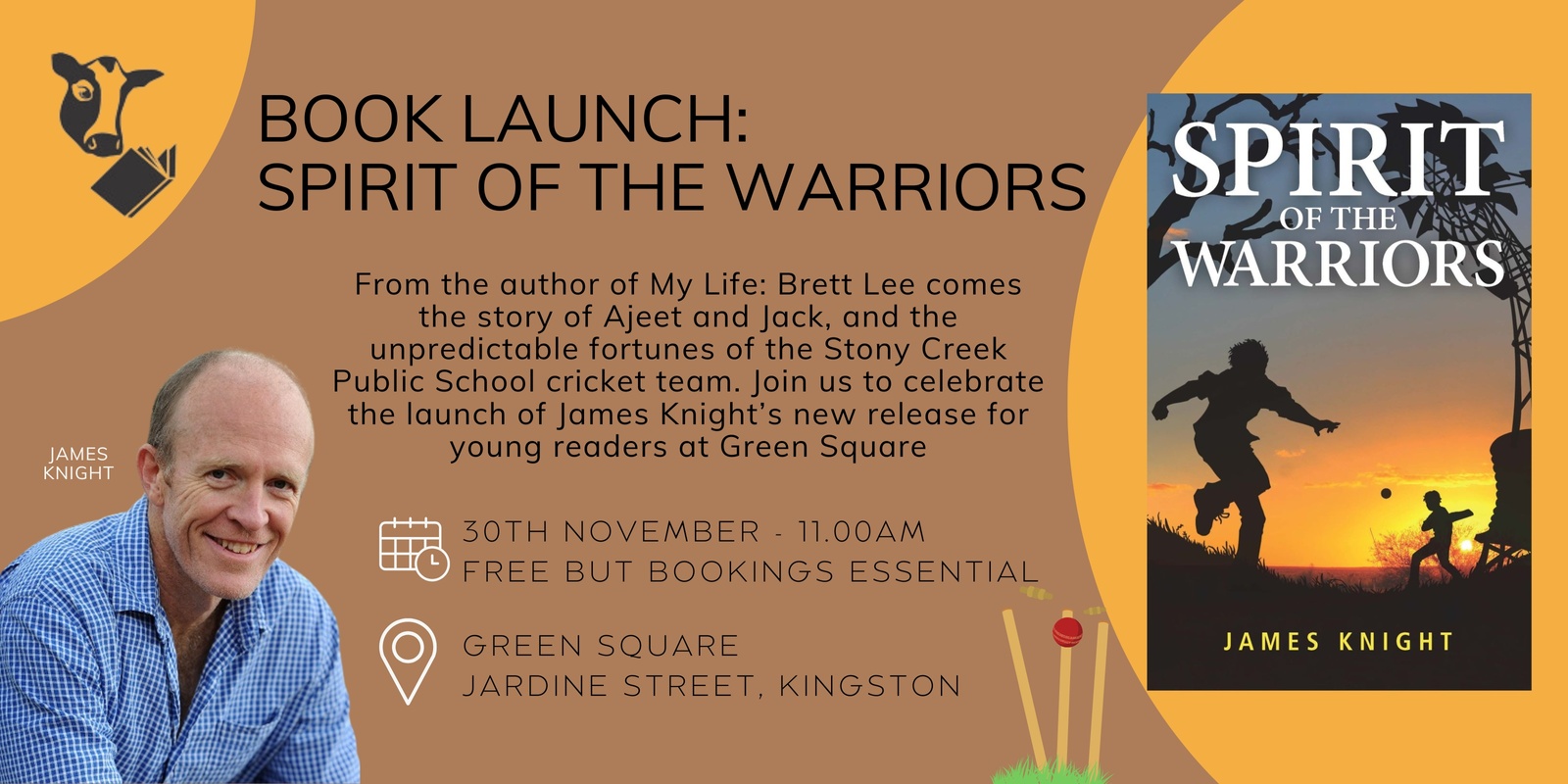 Banner image for Book Launch: Spirit of the Warriors by James Knight