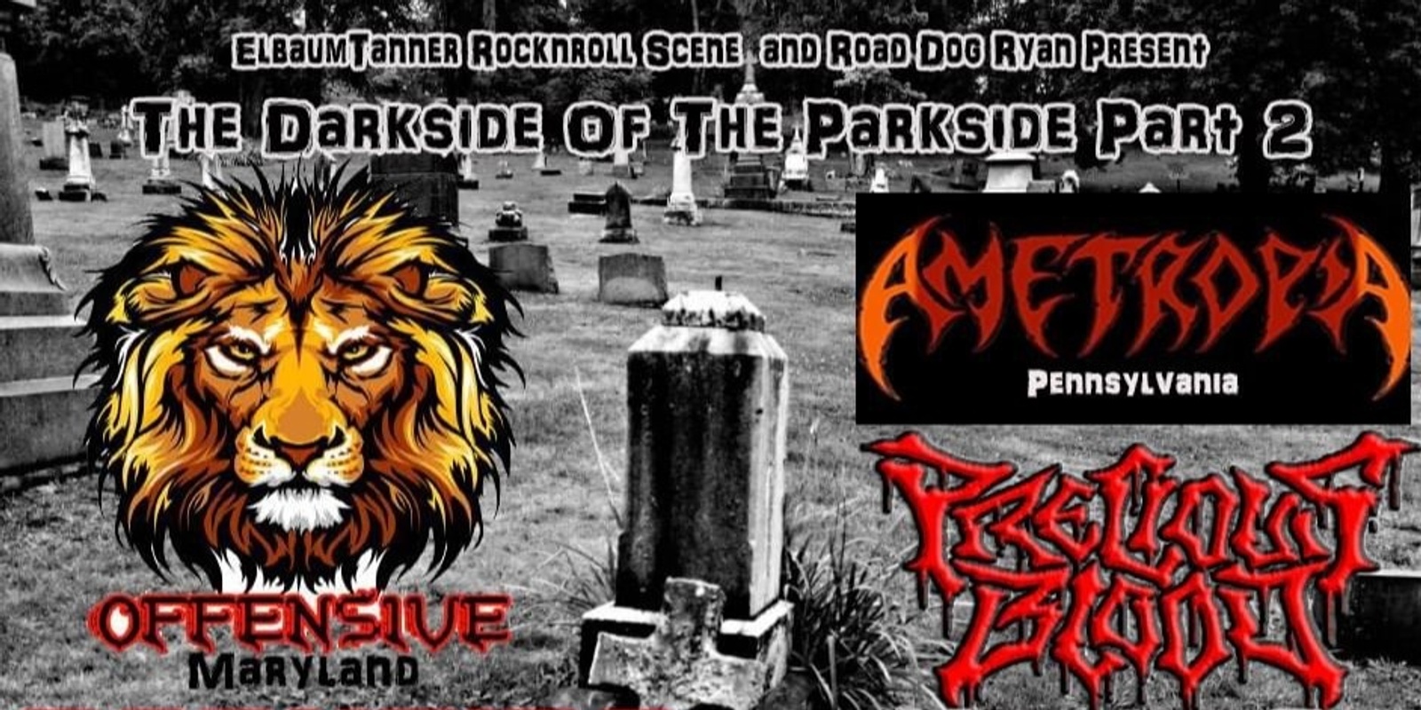 Banner image for The Darkside of Parkside Part 2