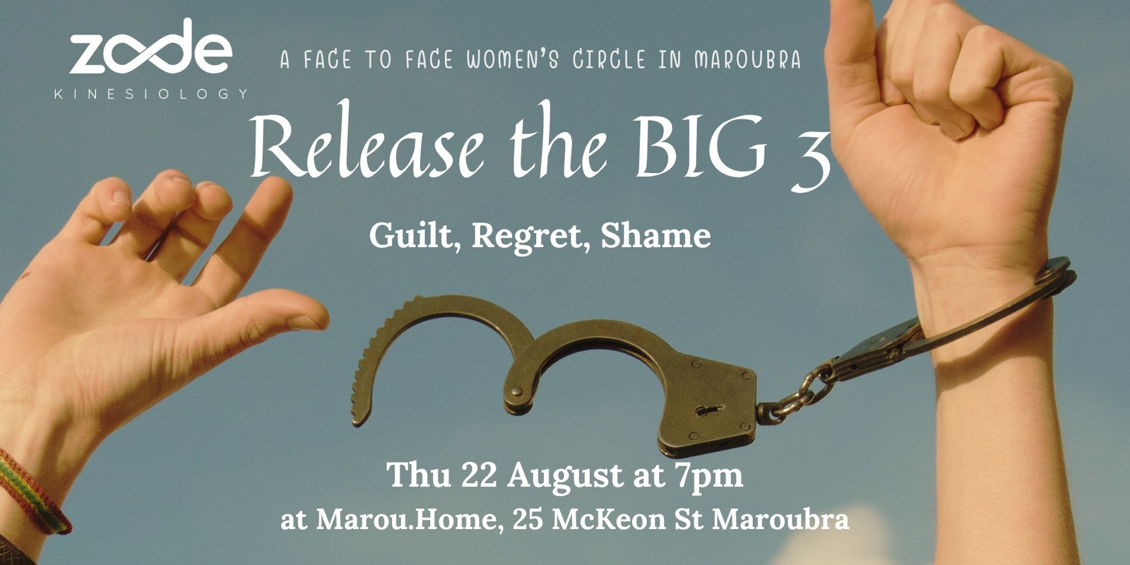 Banner image for Release the BIG 3 ~ Women's Circle