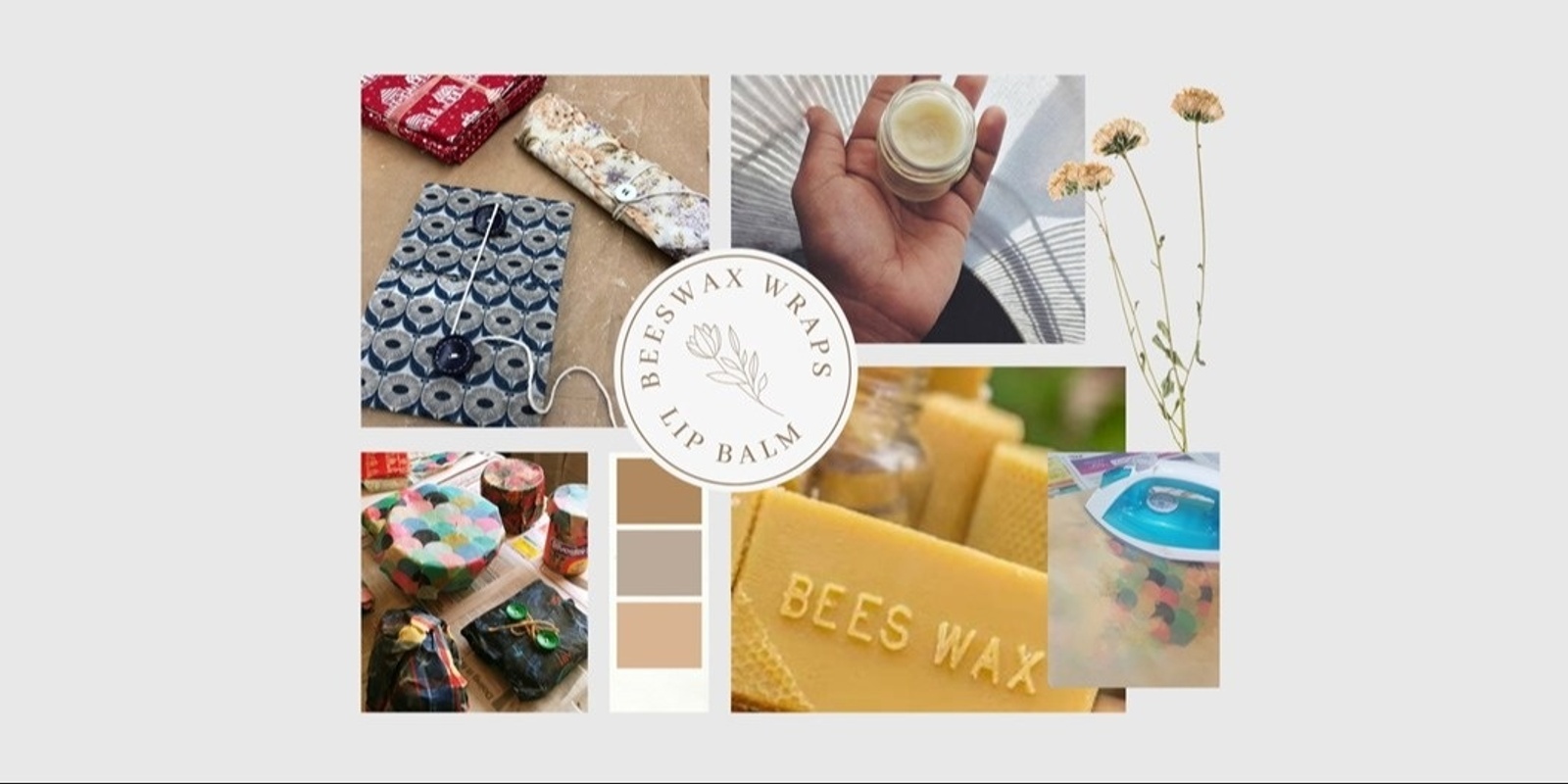 Banner image for Make Your Own Bees Wax Wraps and Lip Balm for Plastic Free July 