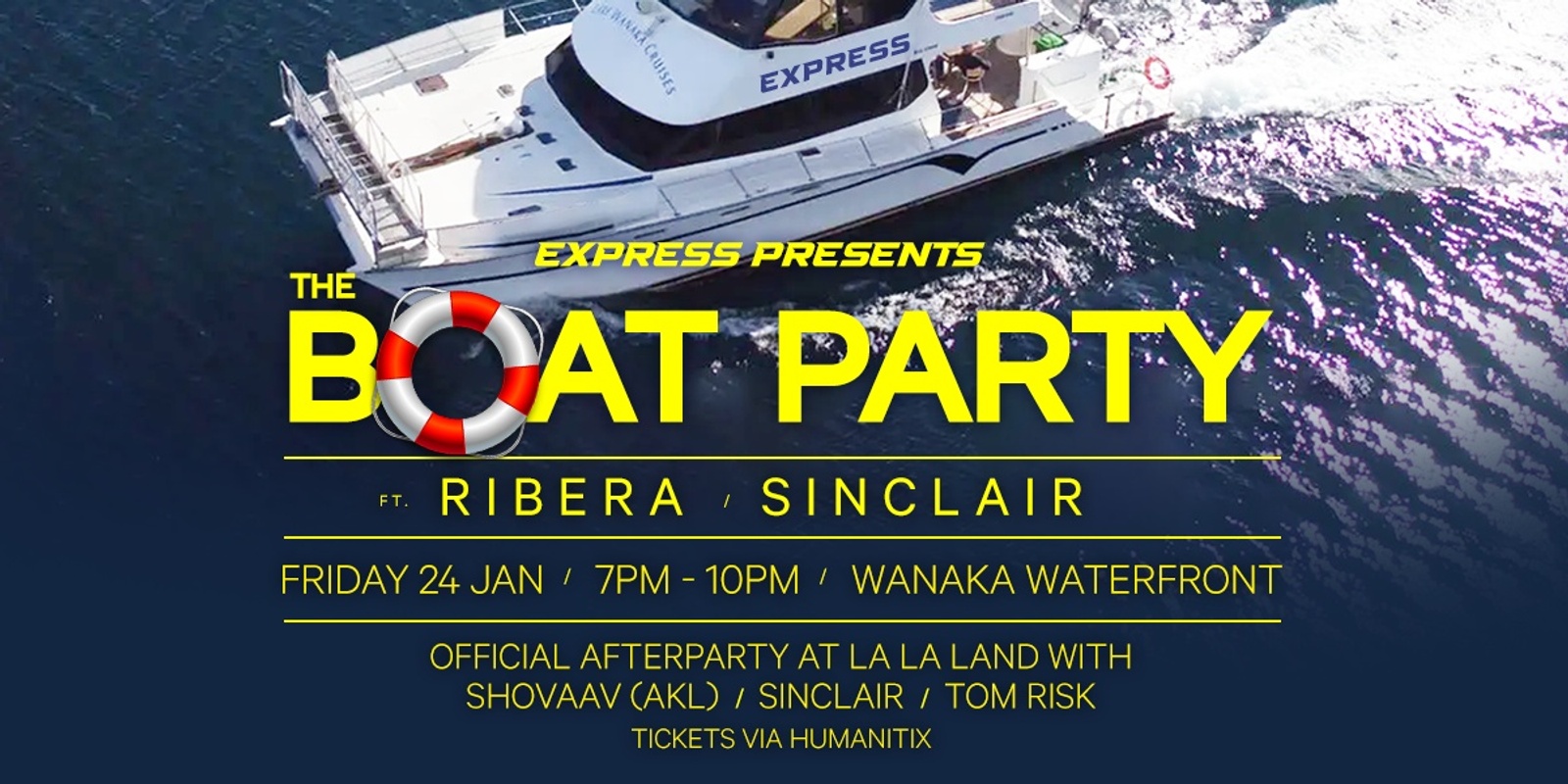 Banner image for Express - The Boat Party