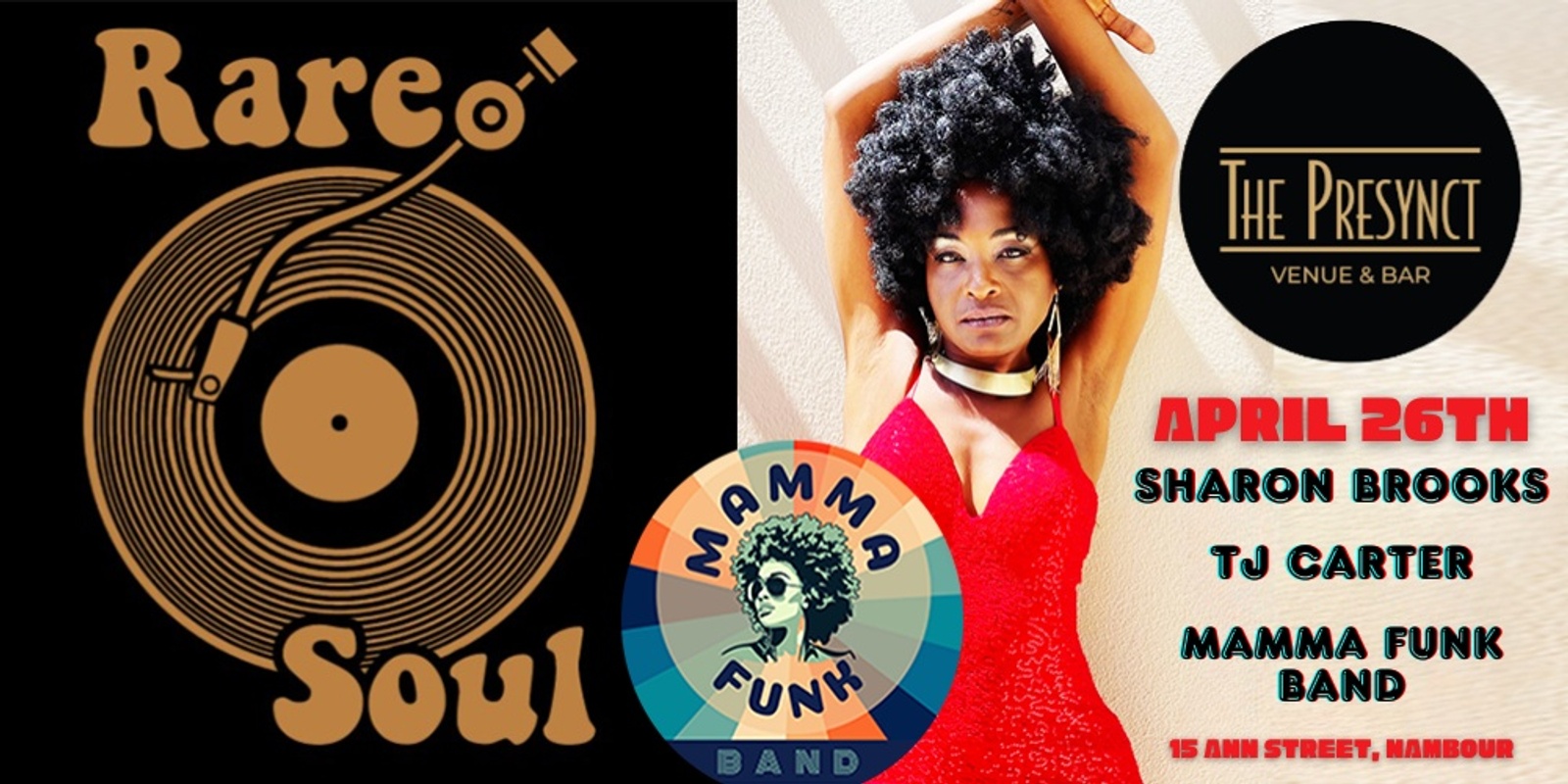 Banner image for Rare Soul- Mamma Funk ft Sharon Brooks