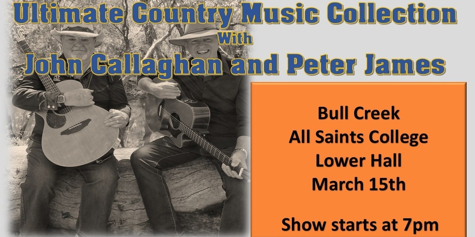 Banner image for Ultimate Country Music Collection ( Perth )