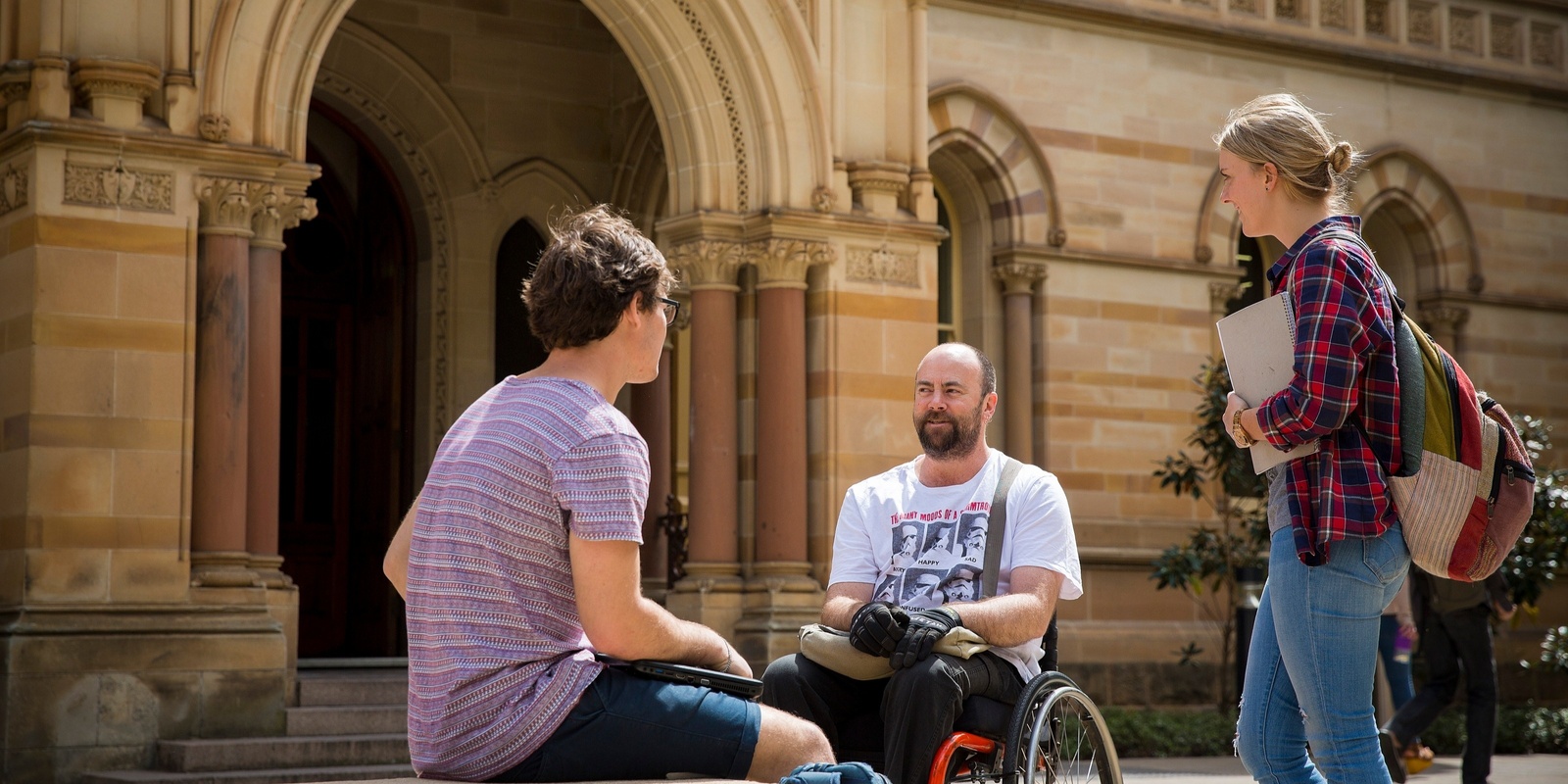 Banner image for UofA North Terrace Accessibility Tour