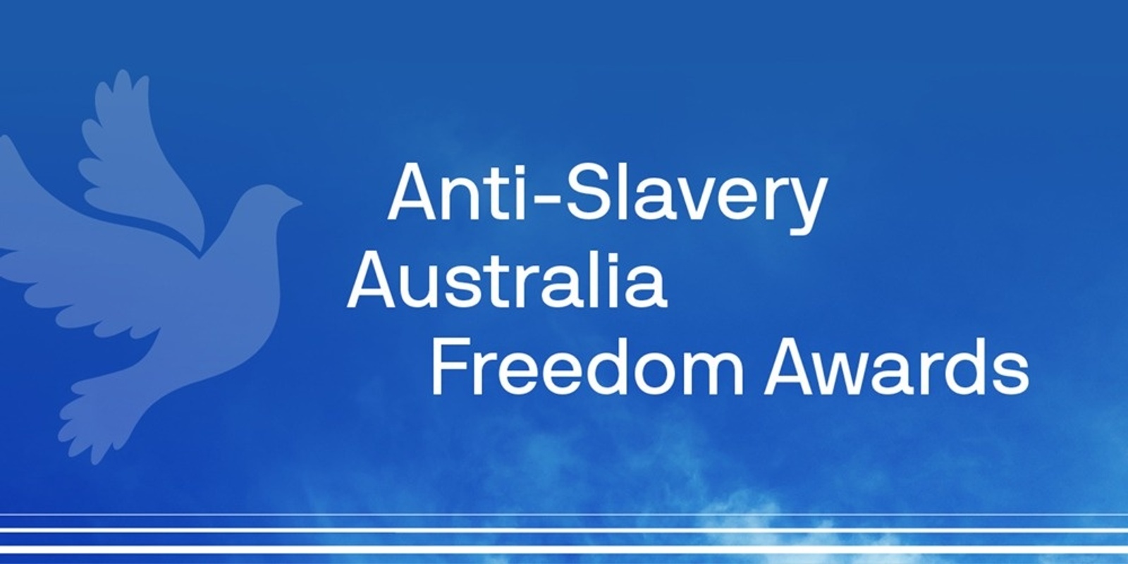 Banner image for Anti-Slavery Australia - Freedom Awards 2023