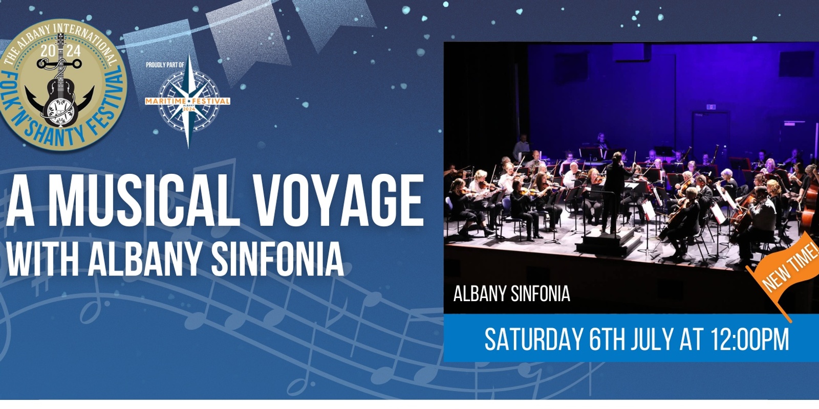 Banner image for A Musical Voyage with Albany Sinfonia