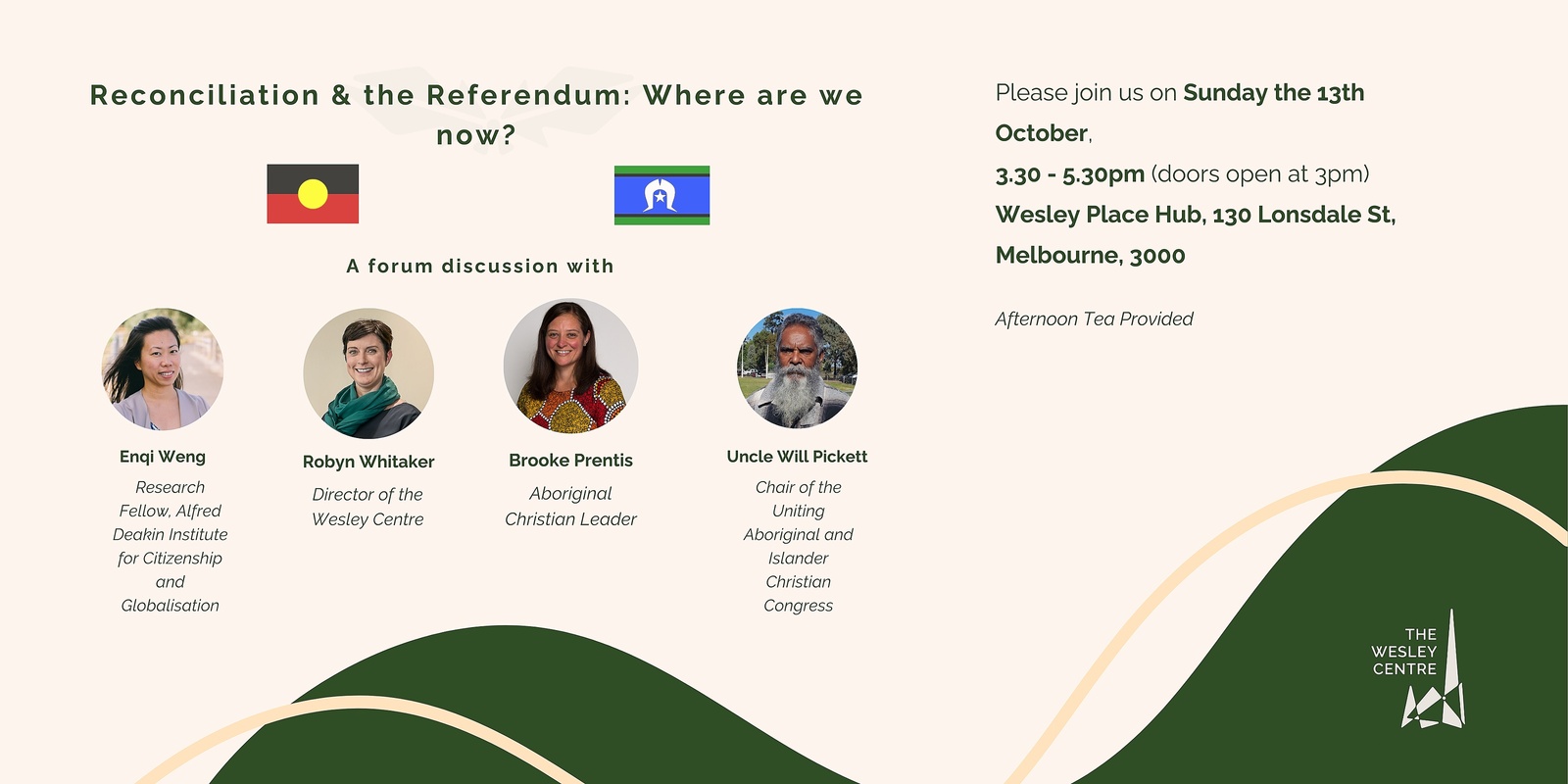 Banner image for Reconciliation and the Referendum: Where are we now?