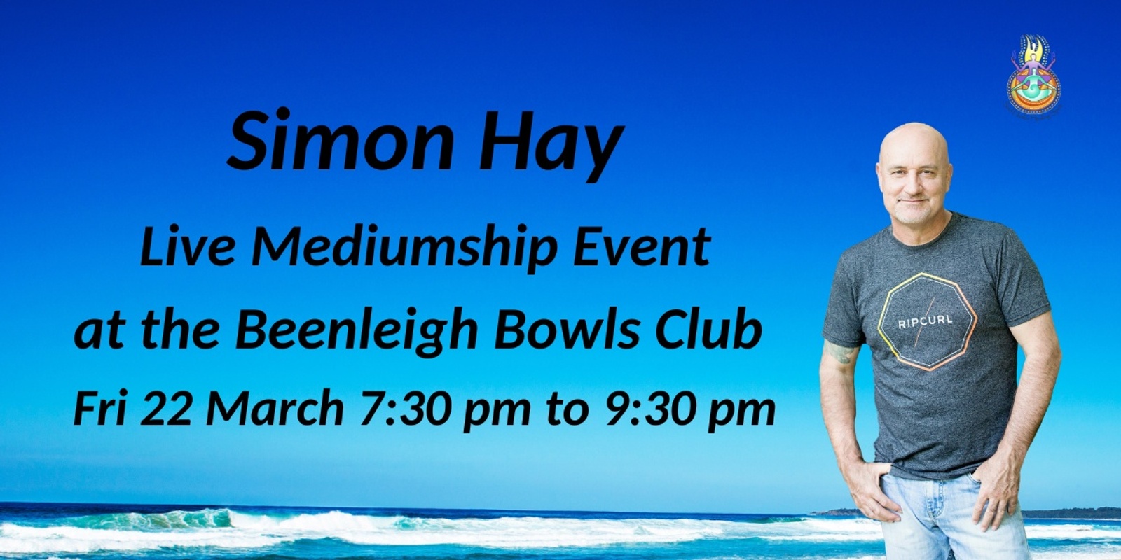 Banner image for Aussie Medium, Simon Hay at the Beenleigh Bowls Club