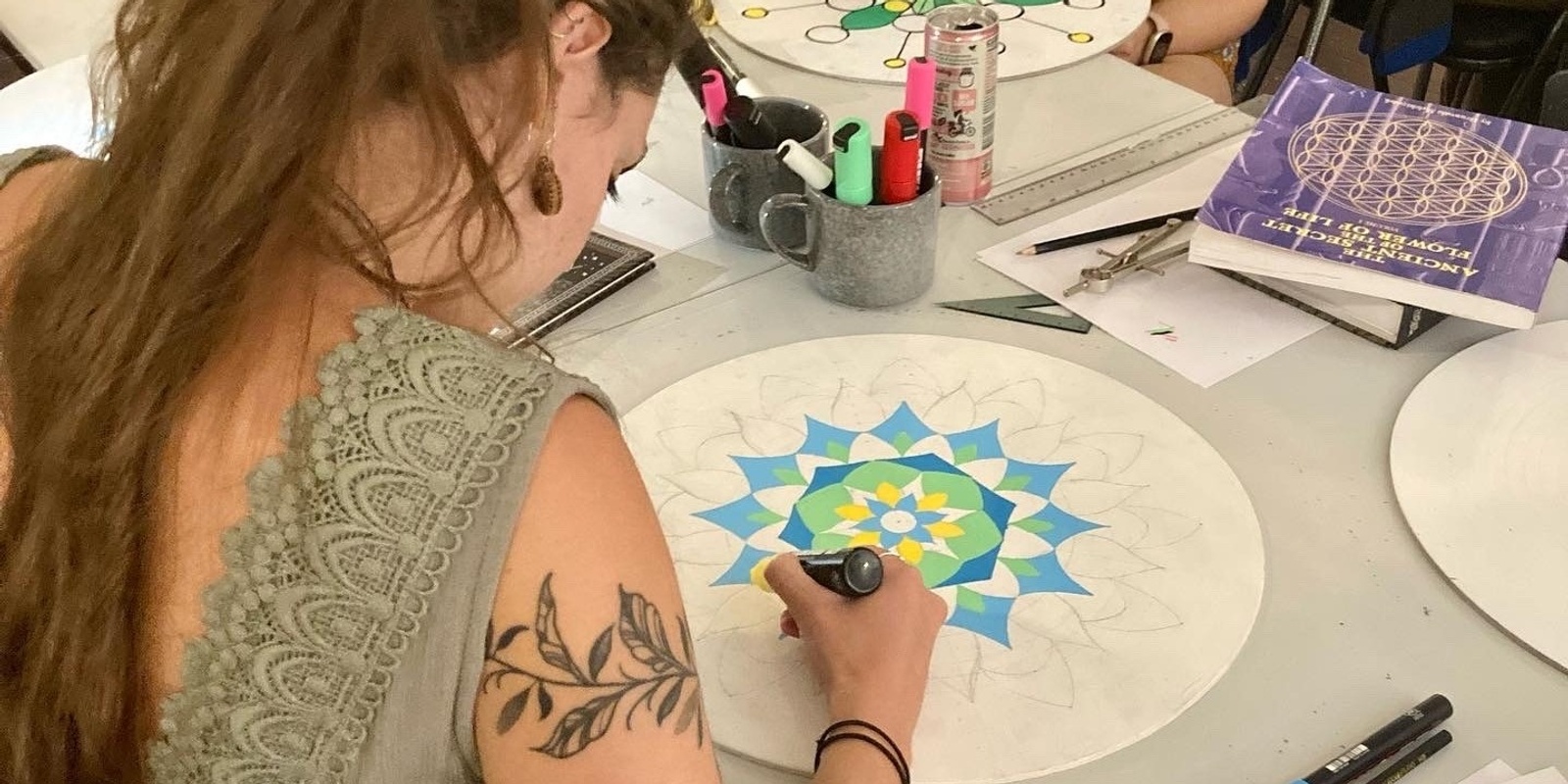 Banner image for Psychedelic Art Class Series 1 │ Mandalas & Meditation {Rescheduled}