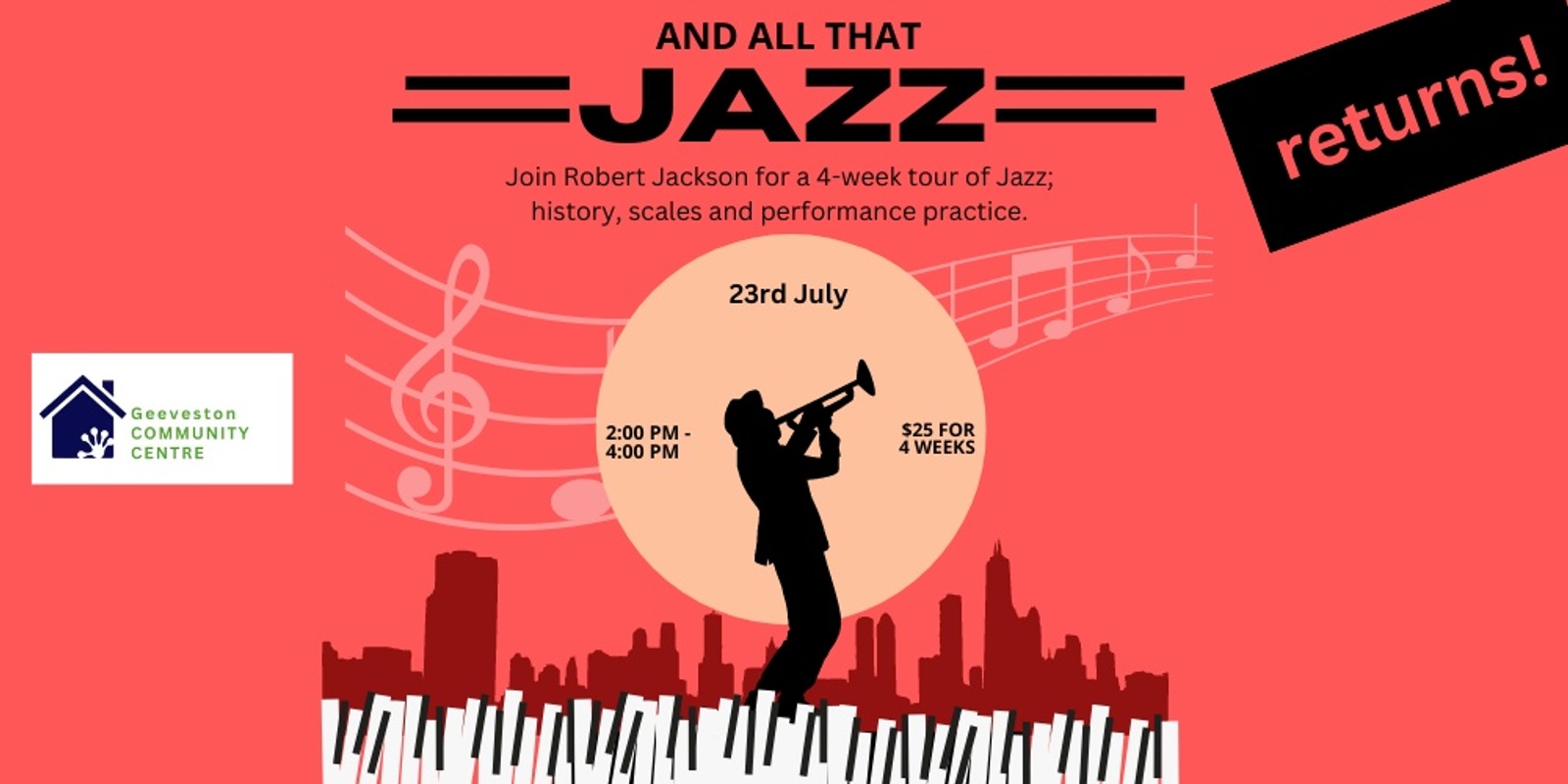 Banner image for & All That Jazz! - The Return