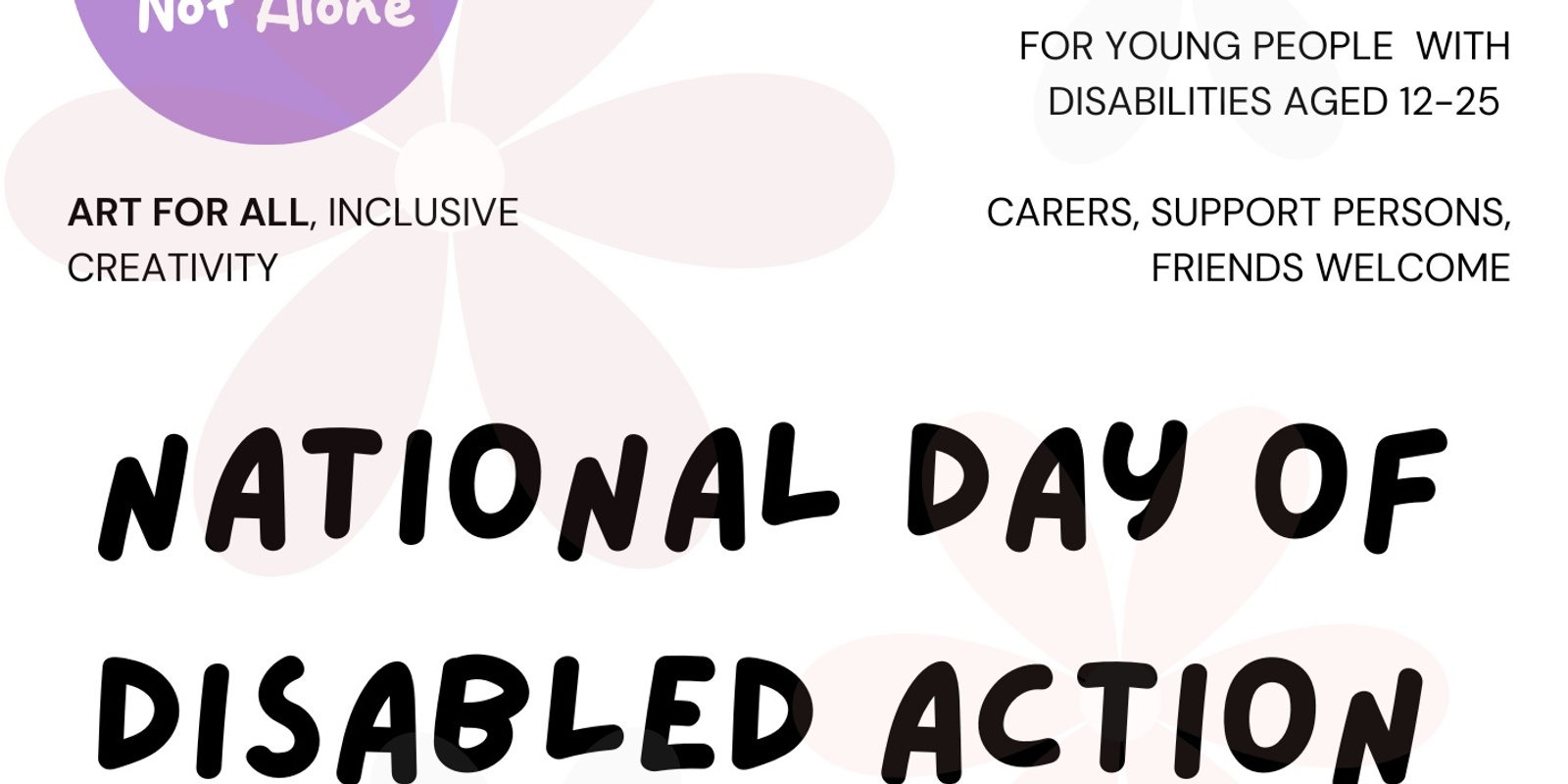 Banner image for National Day of Disabled Action - Toowoomba 