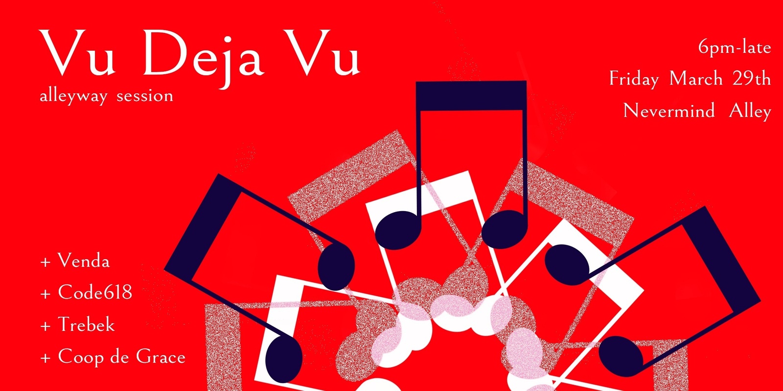 Banner image for Vu Deja Vu with Venda