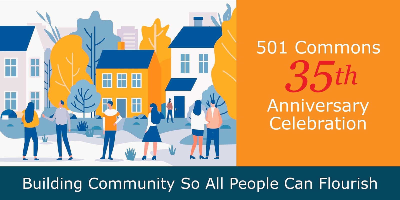 Banner image for 501 Commons 35th Anniversary Celebration