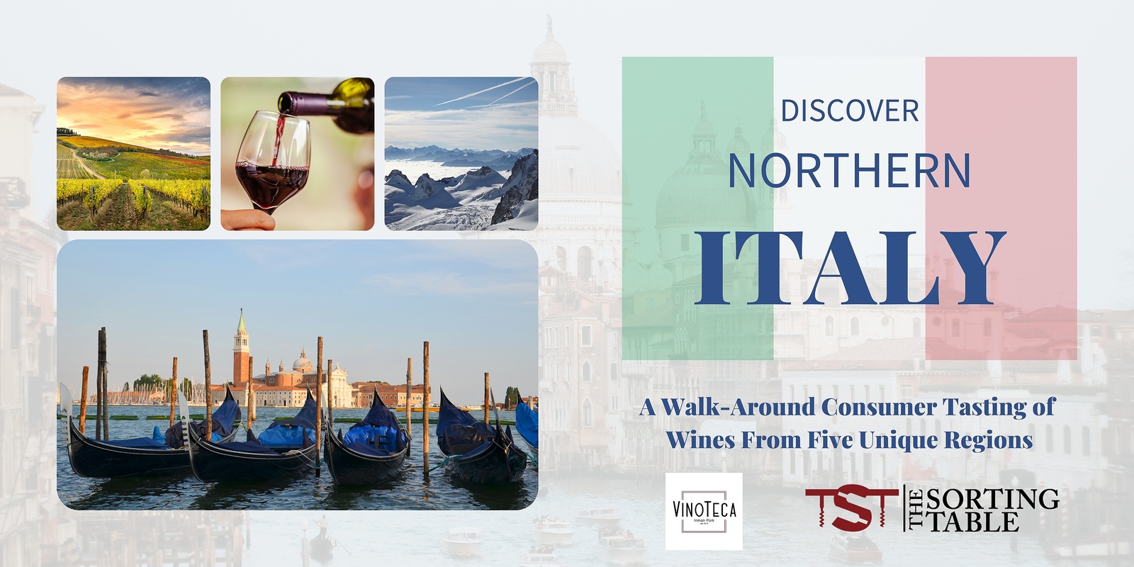 Banner image for Special Event:  Discover Northern Italy