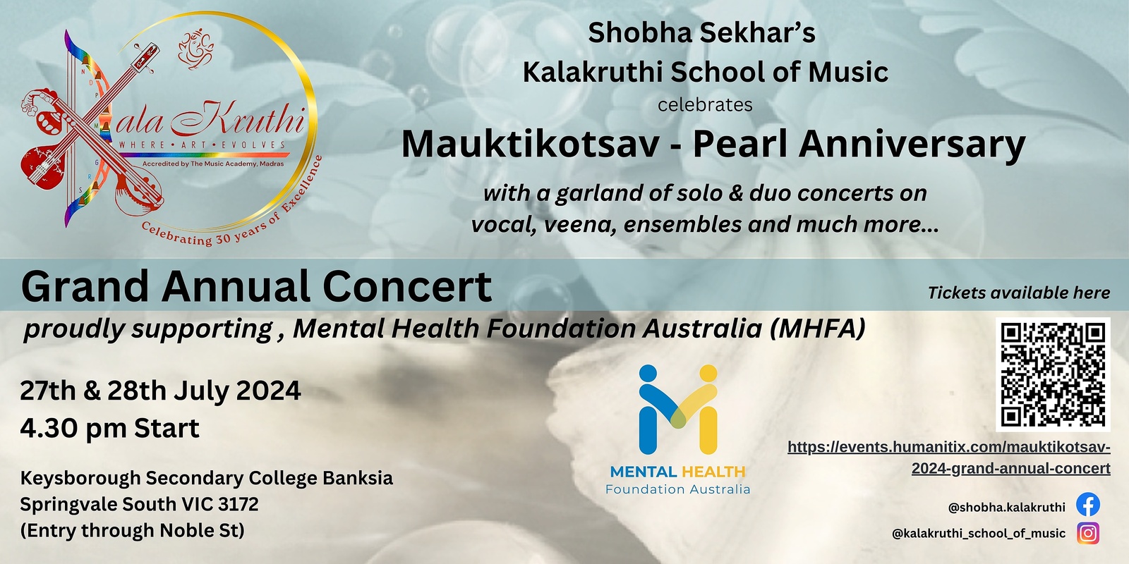 Banner image for Mauktikotsav 2024 - Grand Annual Concert