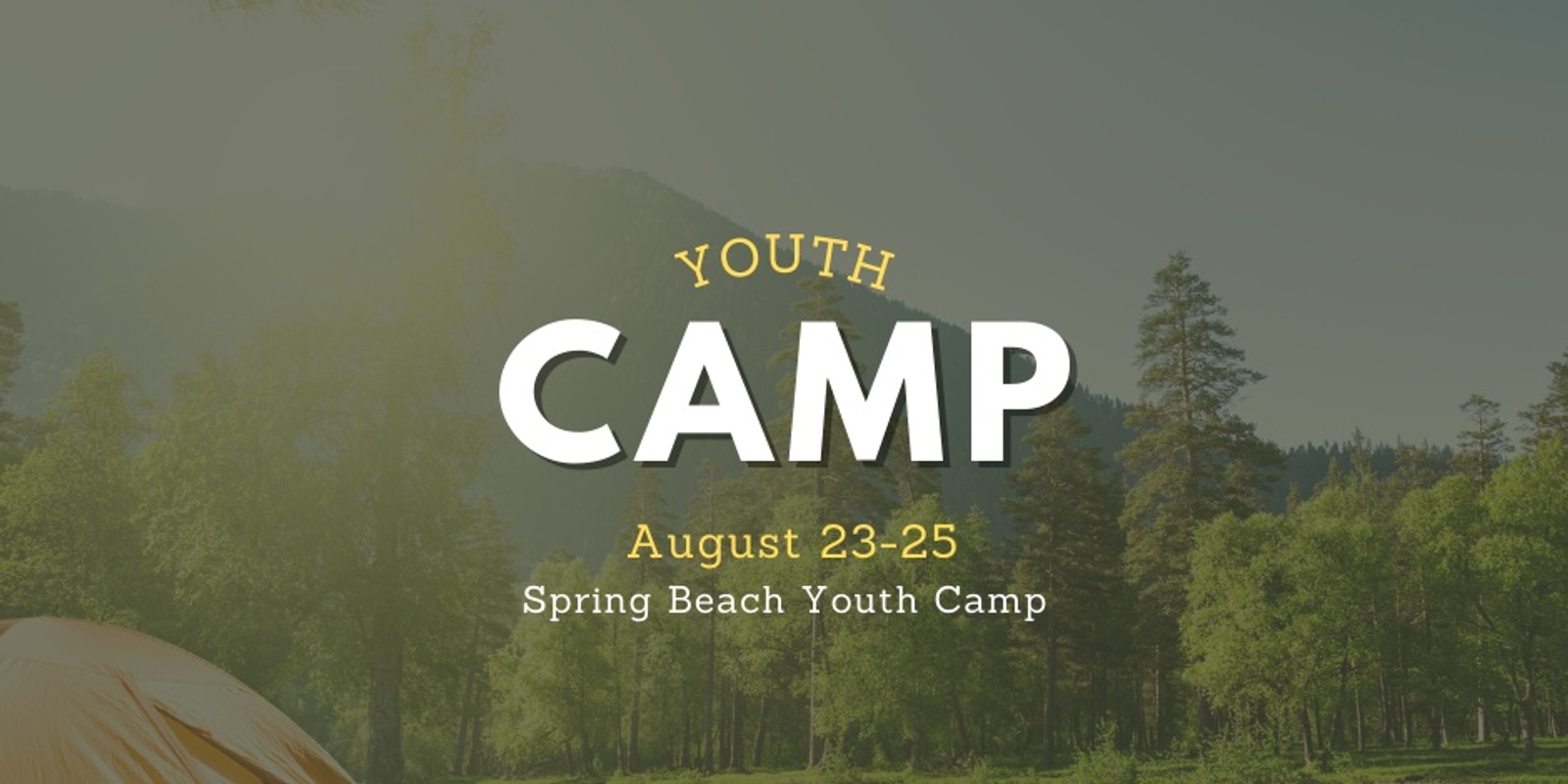 Banner image for Youth Camp 2024