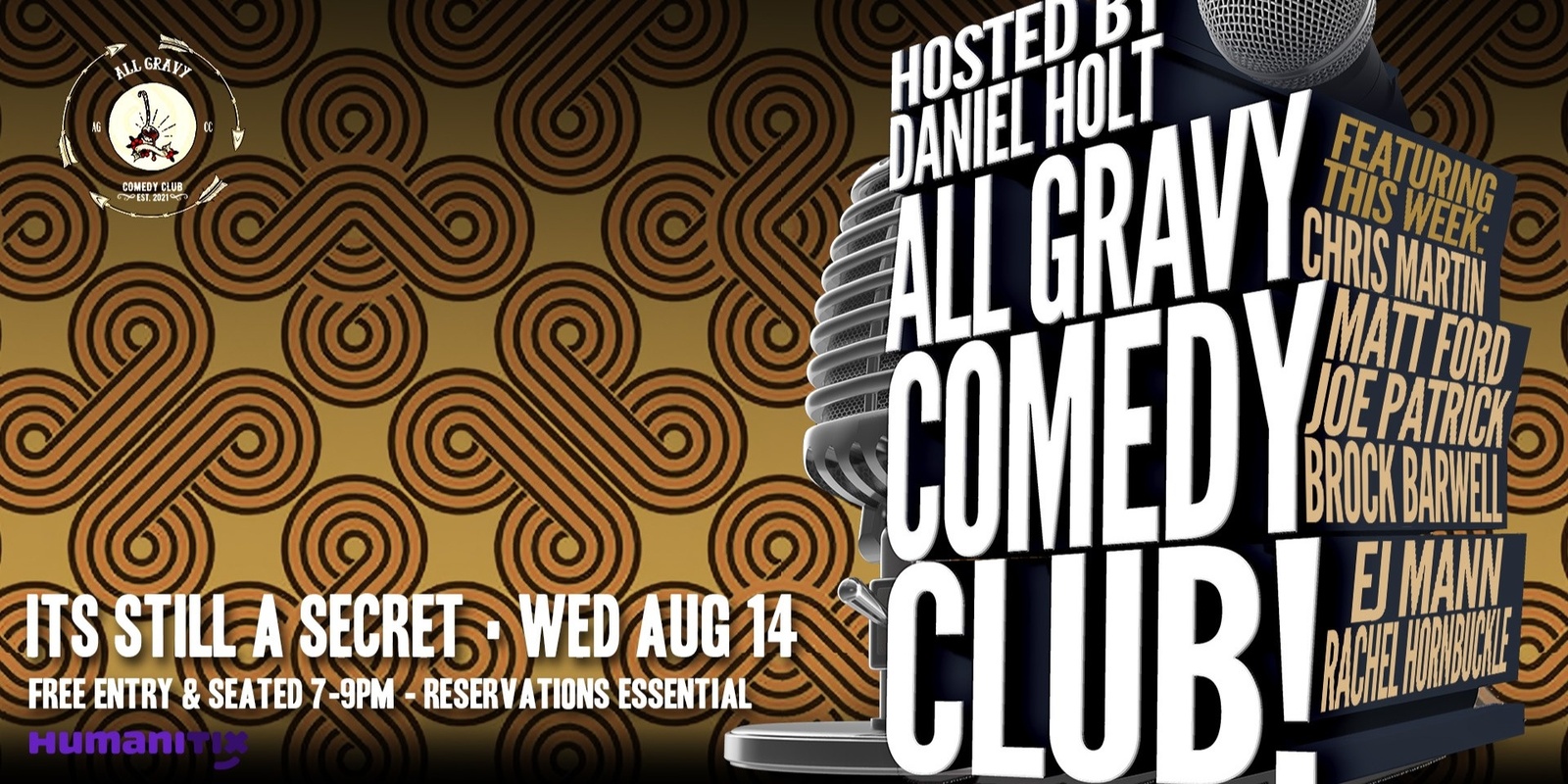 Banner image for All Gravy Comedy Club