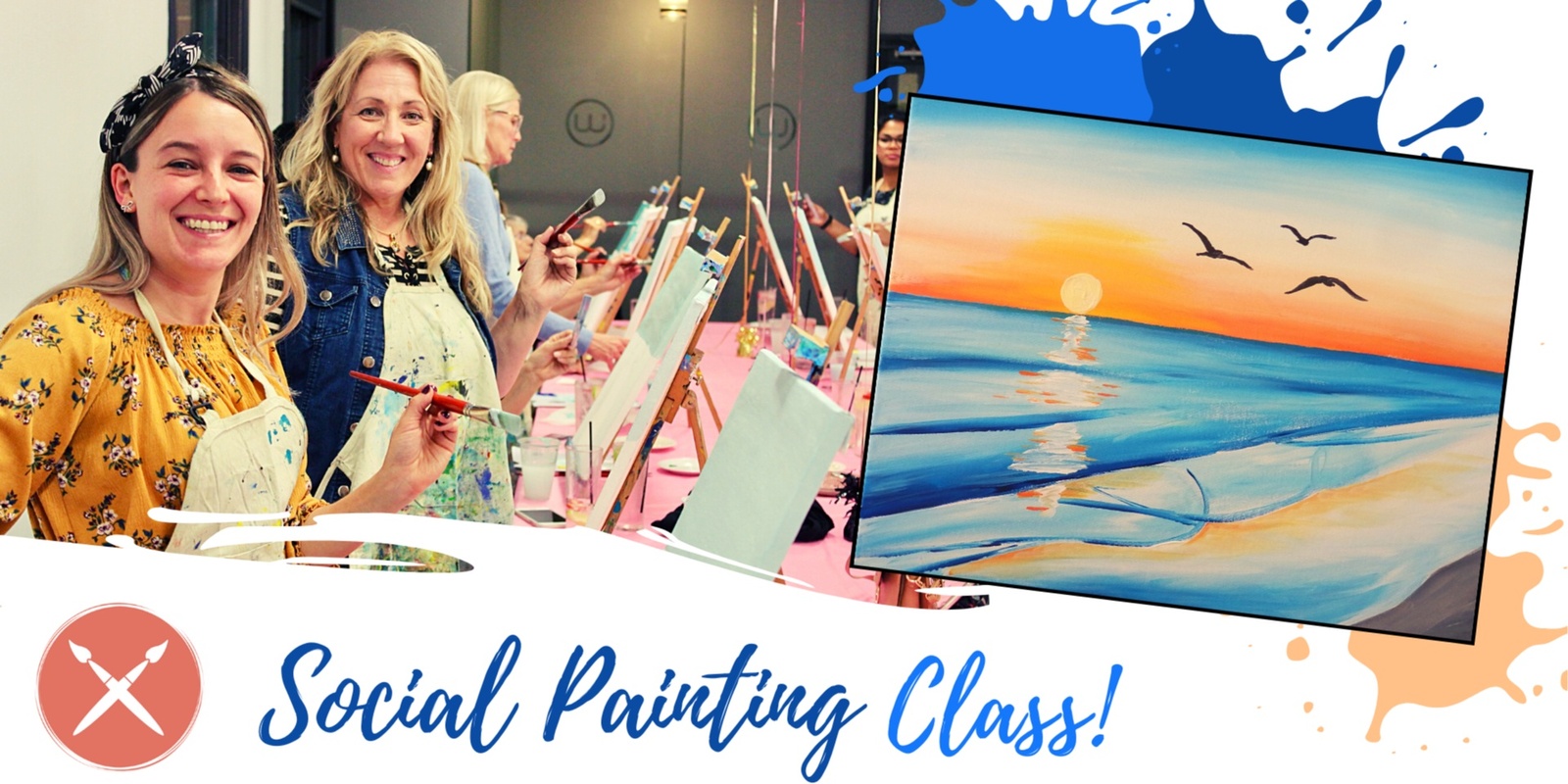 Paint & Sip Event: Far Horizons 24/8/23