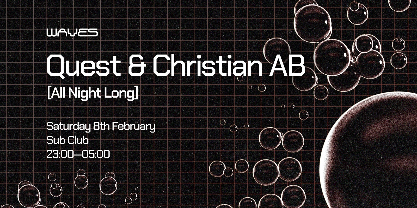 Banner image for Waves — Quest & Christian AB — [All Night Long