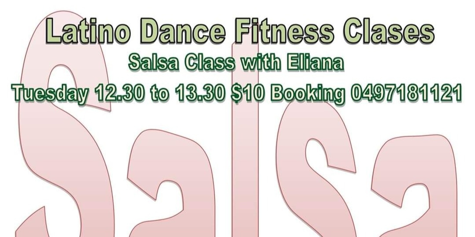 Banner image for Salsa class with Eliana at Brisbane City Hall Basement 